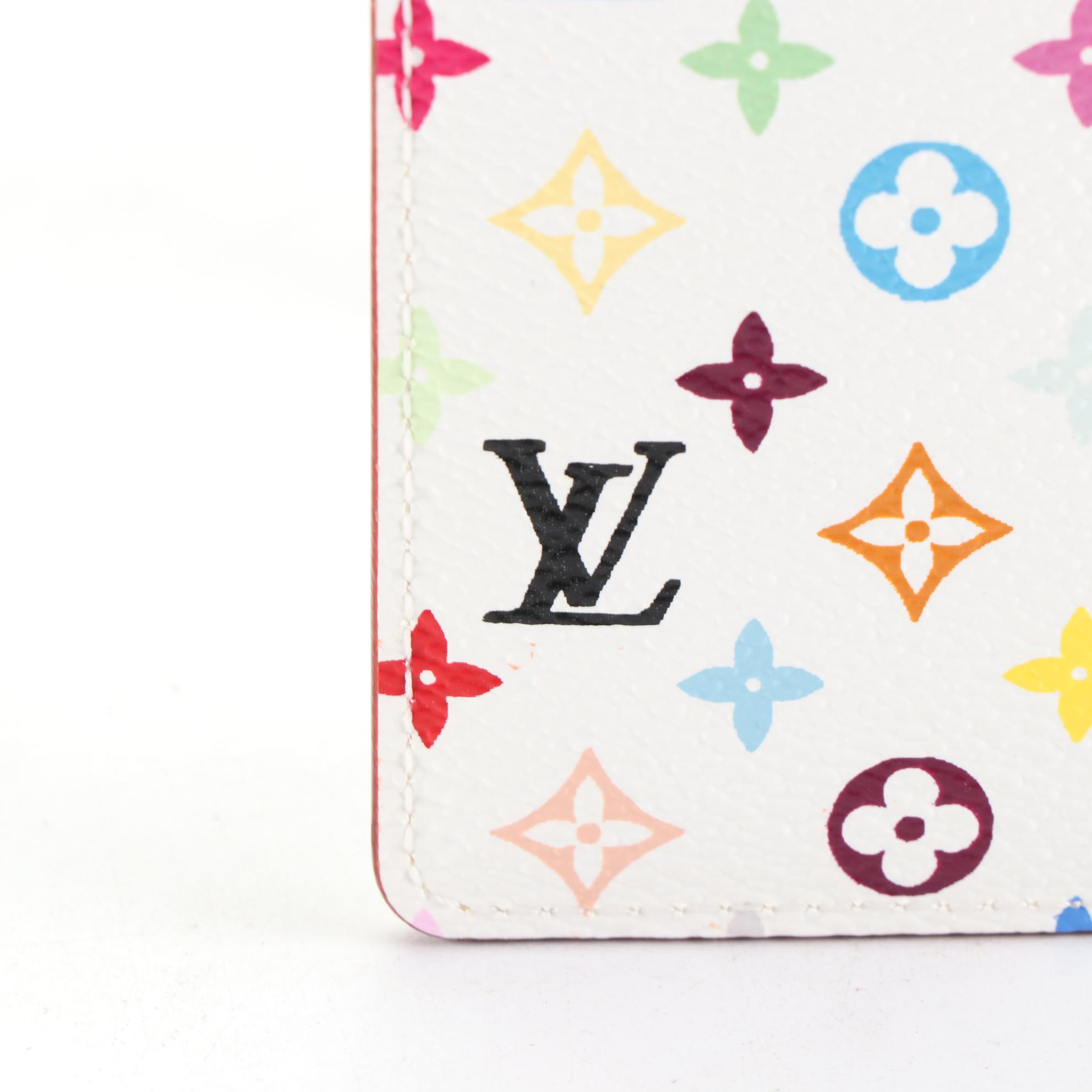 Louis Vuitton x Takashi Murakami Etui Miroir in Monogram Multicolor Canvas