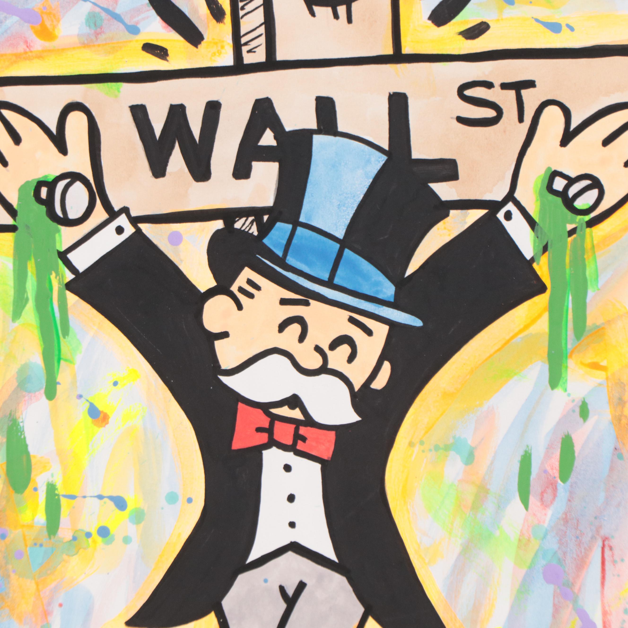 Will $treet Pop Art Mixed Media Painting, 2021