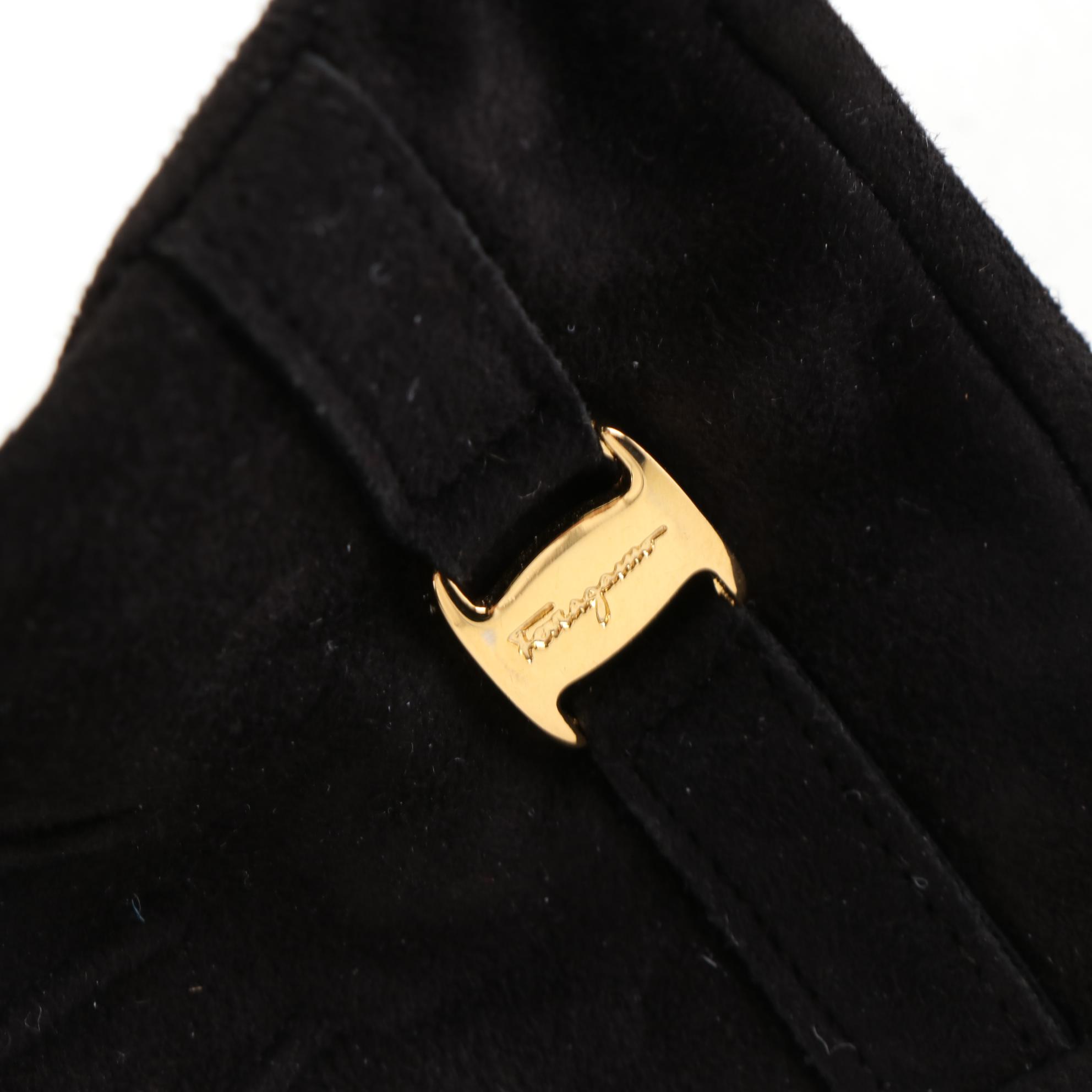 Salvatore Ferragamo Suede Gloves