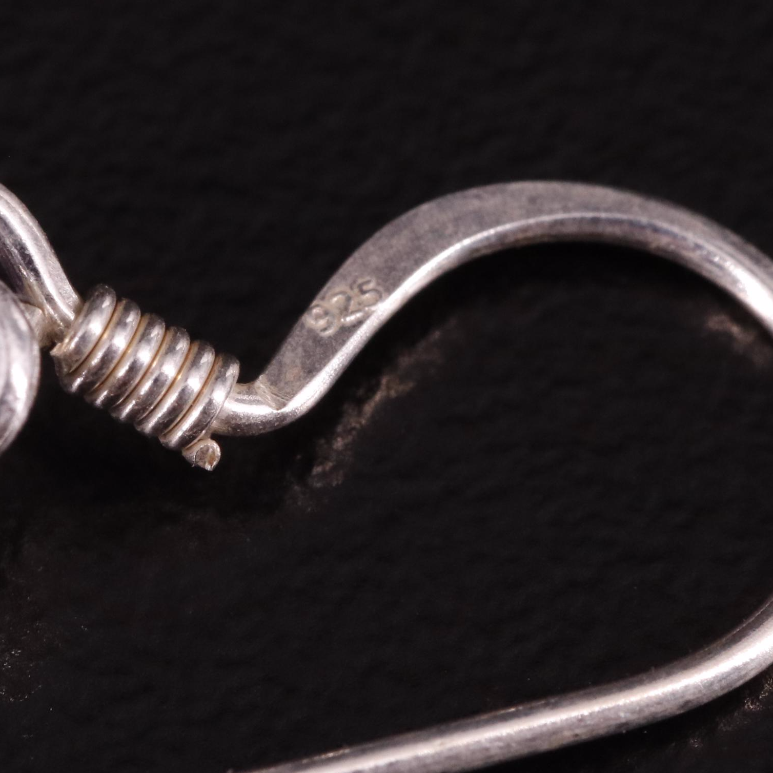 Sterling Amethyst Drop Earrings