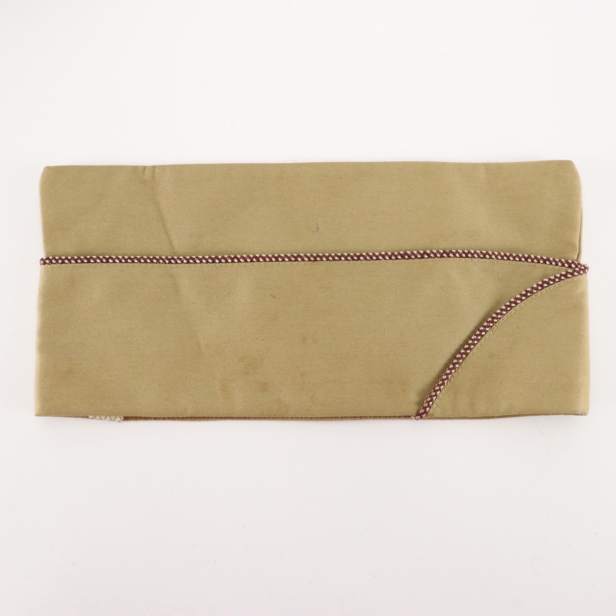 Andy Frain Usher Service Uniform Cap with WWII era U.S. Army Uniform Caps