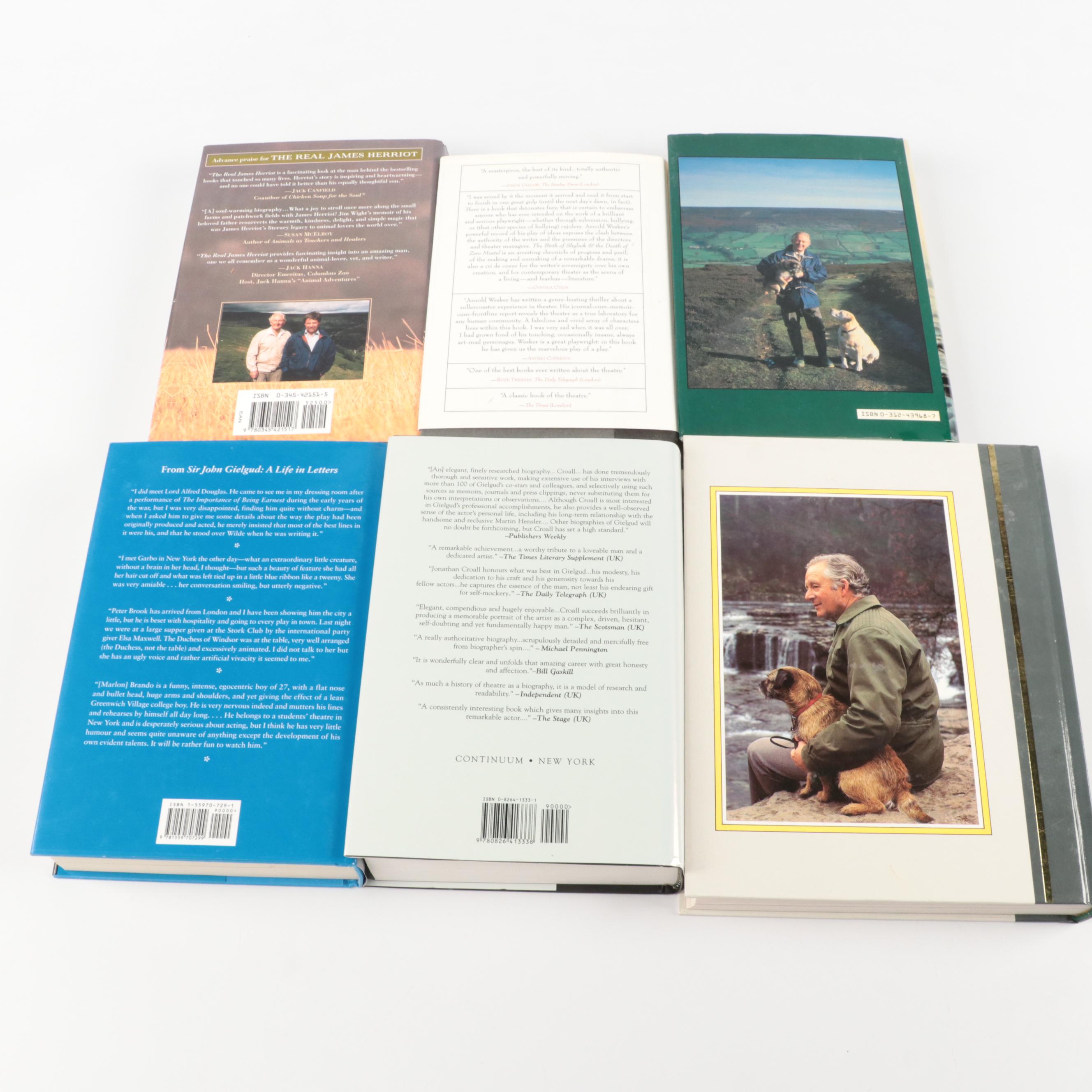 Signed First Edition "The Birth of Shylock" by Arnold Wesker and More Books