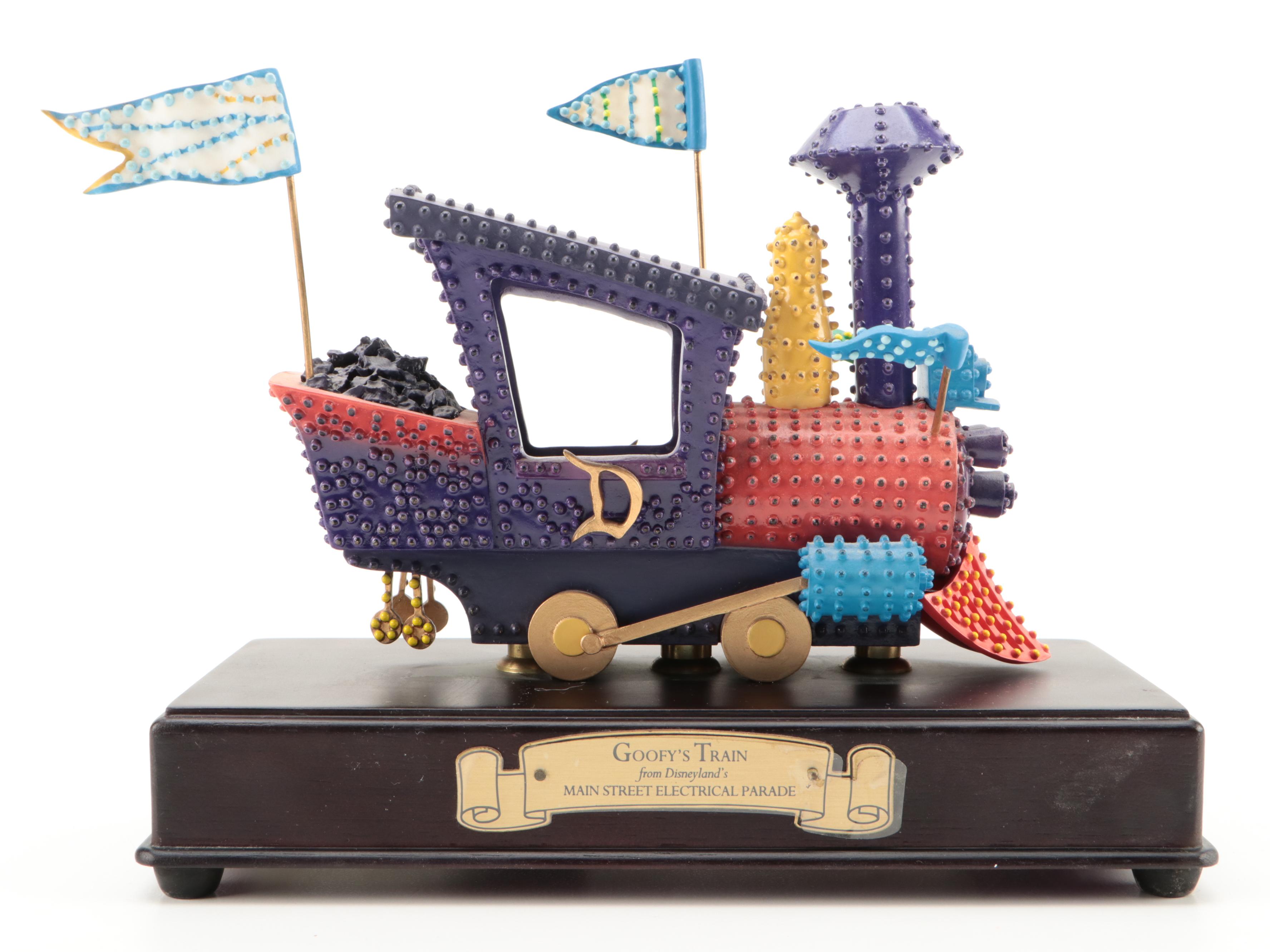 Classics Walt Disney Collection Ceramic Figurines Including "Goofy's Train"