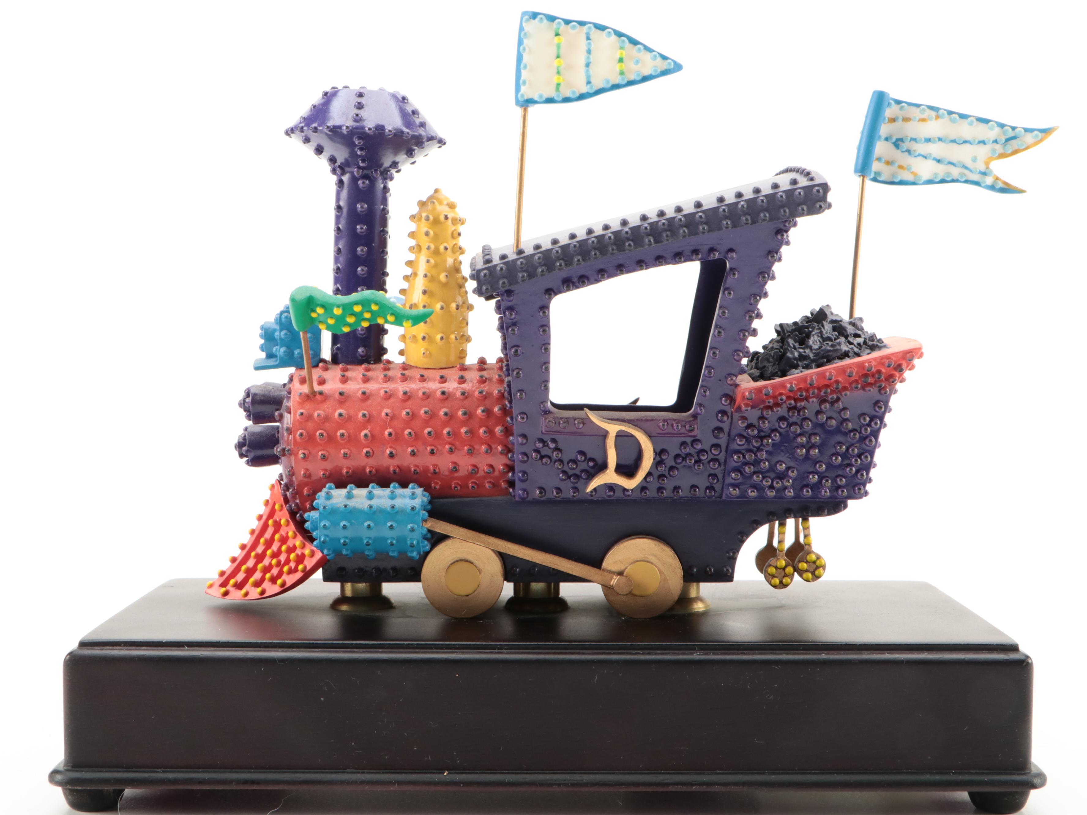 Classics Walt Disney Collection Ceramic Figurines Including "Goofy's Train"