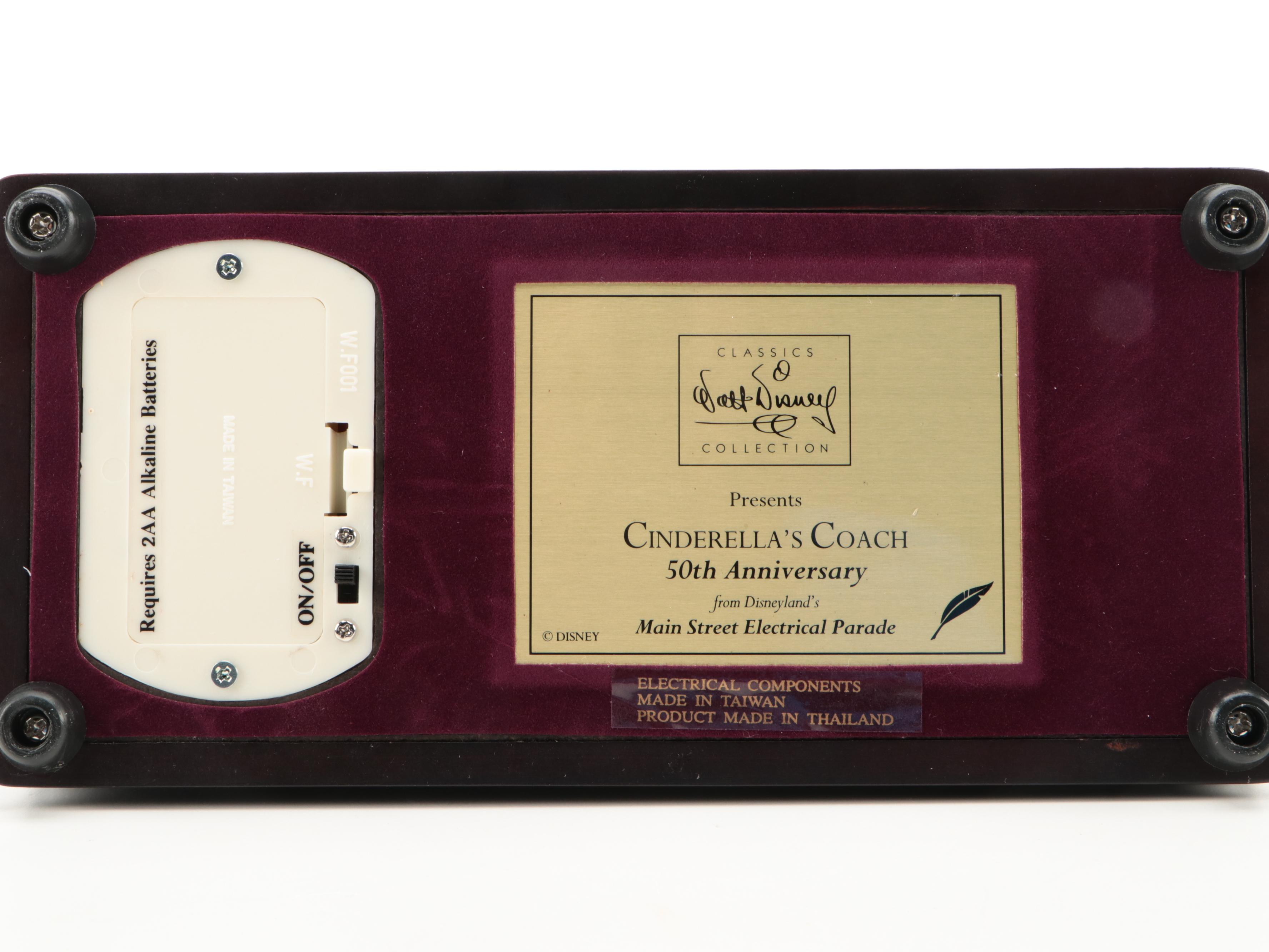 Classics Walt Disney Collection Ceramic Figurines Including "Goofy's Train"