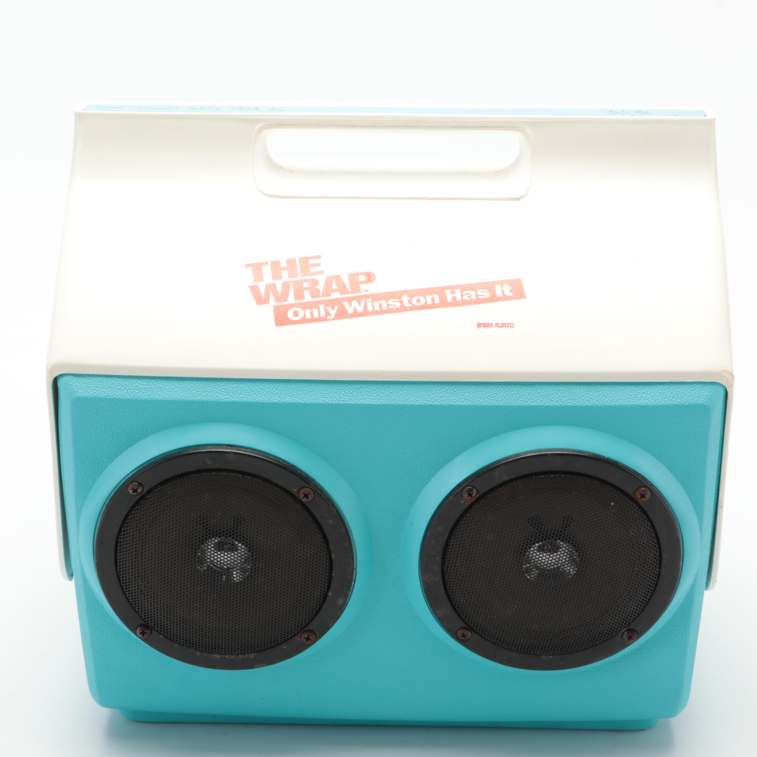 Winston "The Wrap" Igloo "KoolTunes" Bluetooth Speaker Cooler