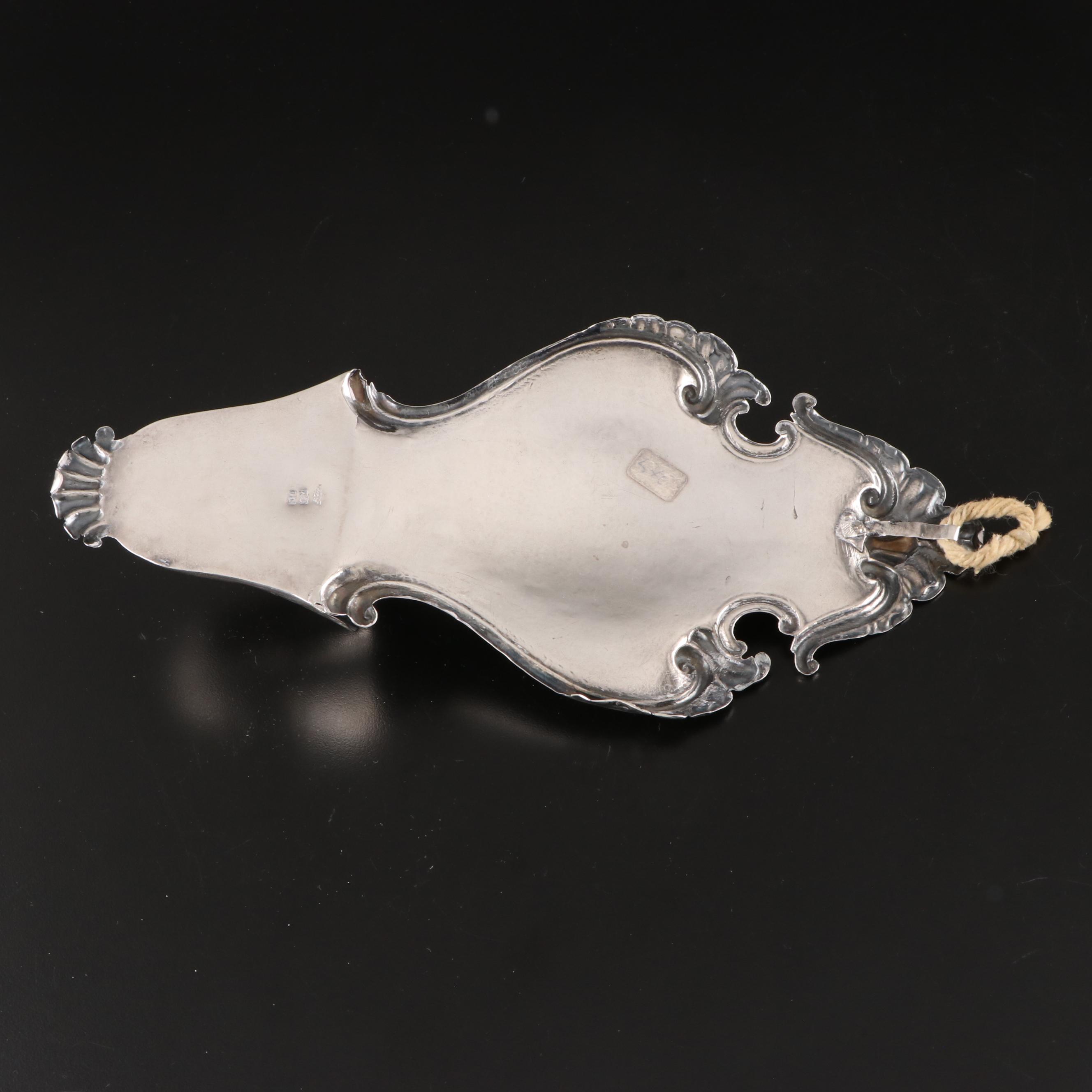 European Sterling Silver Wall Pockets, 18th-19th Century