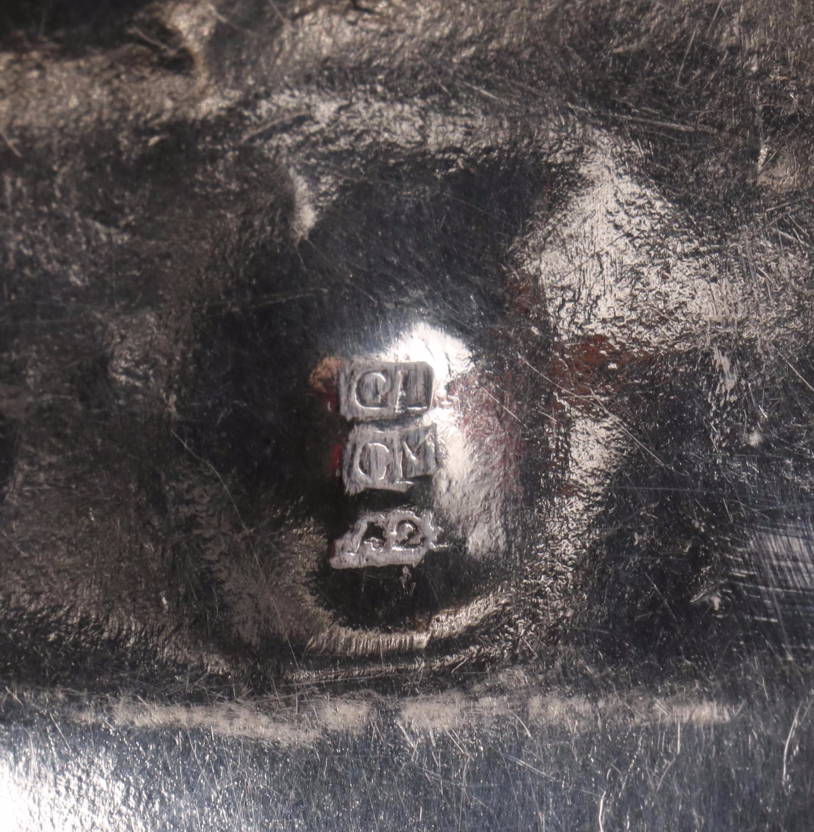 European Sterling Silver Wall Pockets, 18th-19th Century