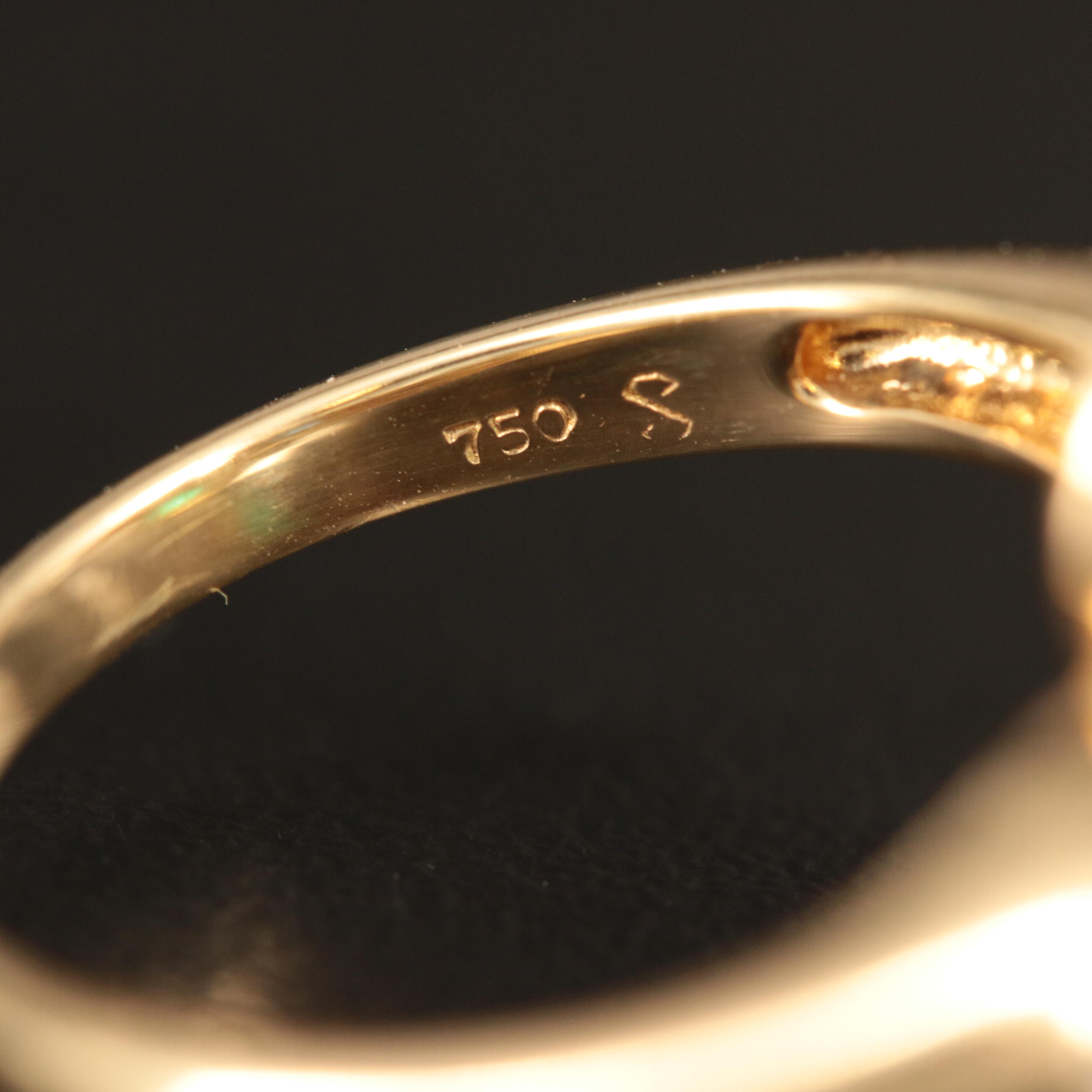 18K Ruby, Emerald, Sapphire and Diamond Ring