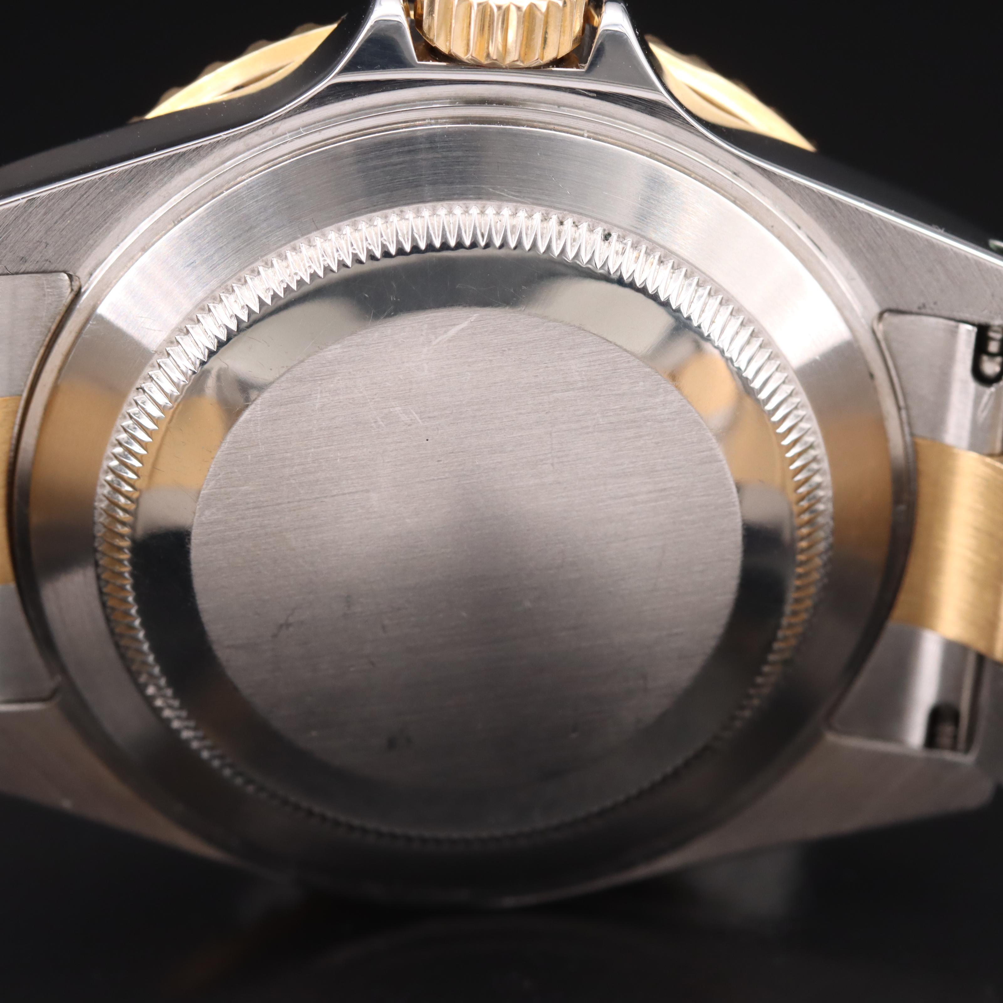 2001 - 2003 Rolex Submariner Date Diamond and Sapphire Serti Dial Watch