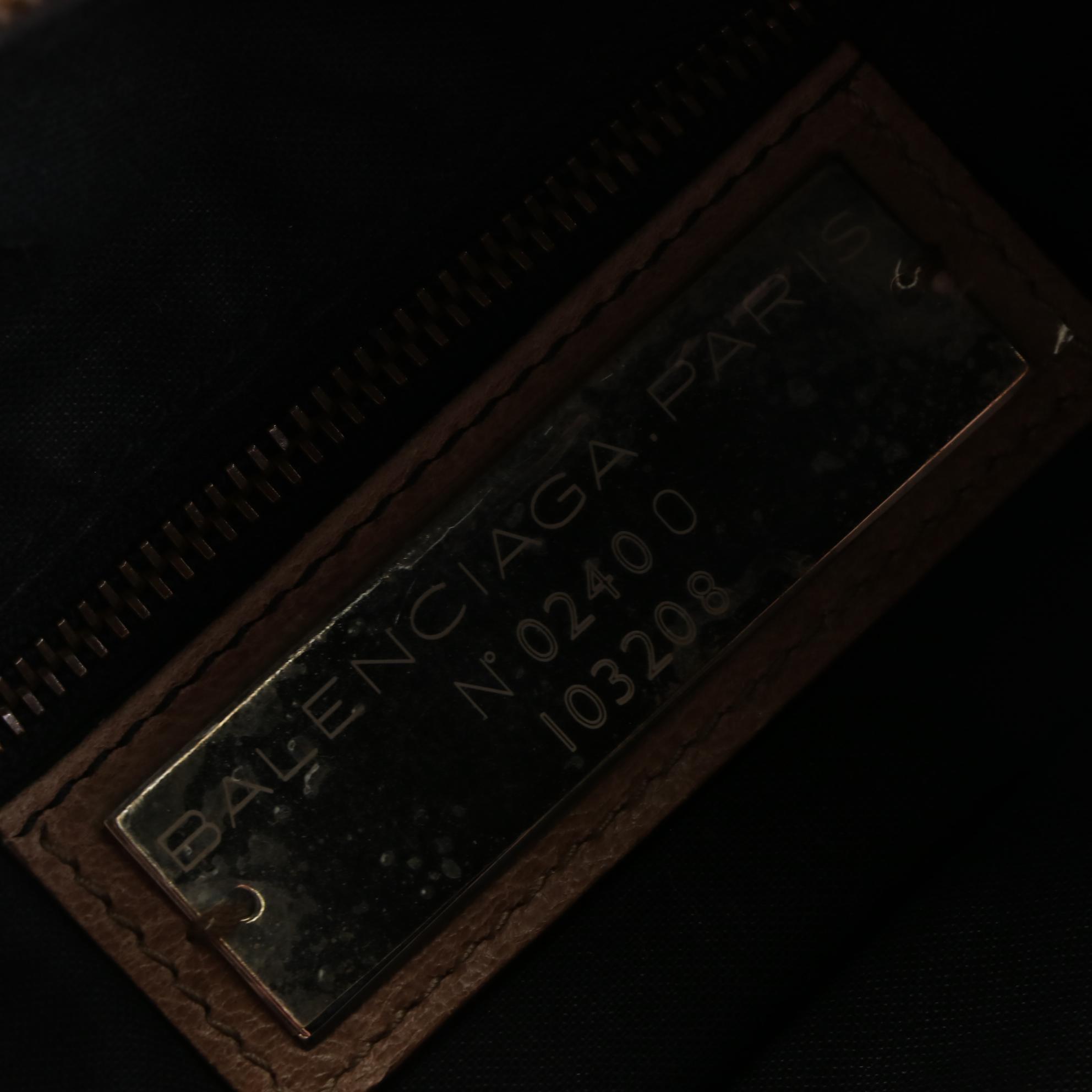 Balenciaga Motorcycle First Handbag in Seigle Chevre Leather