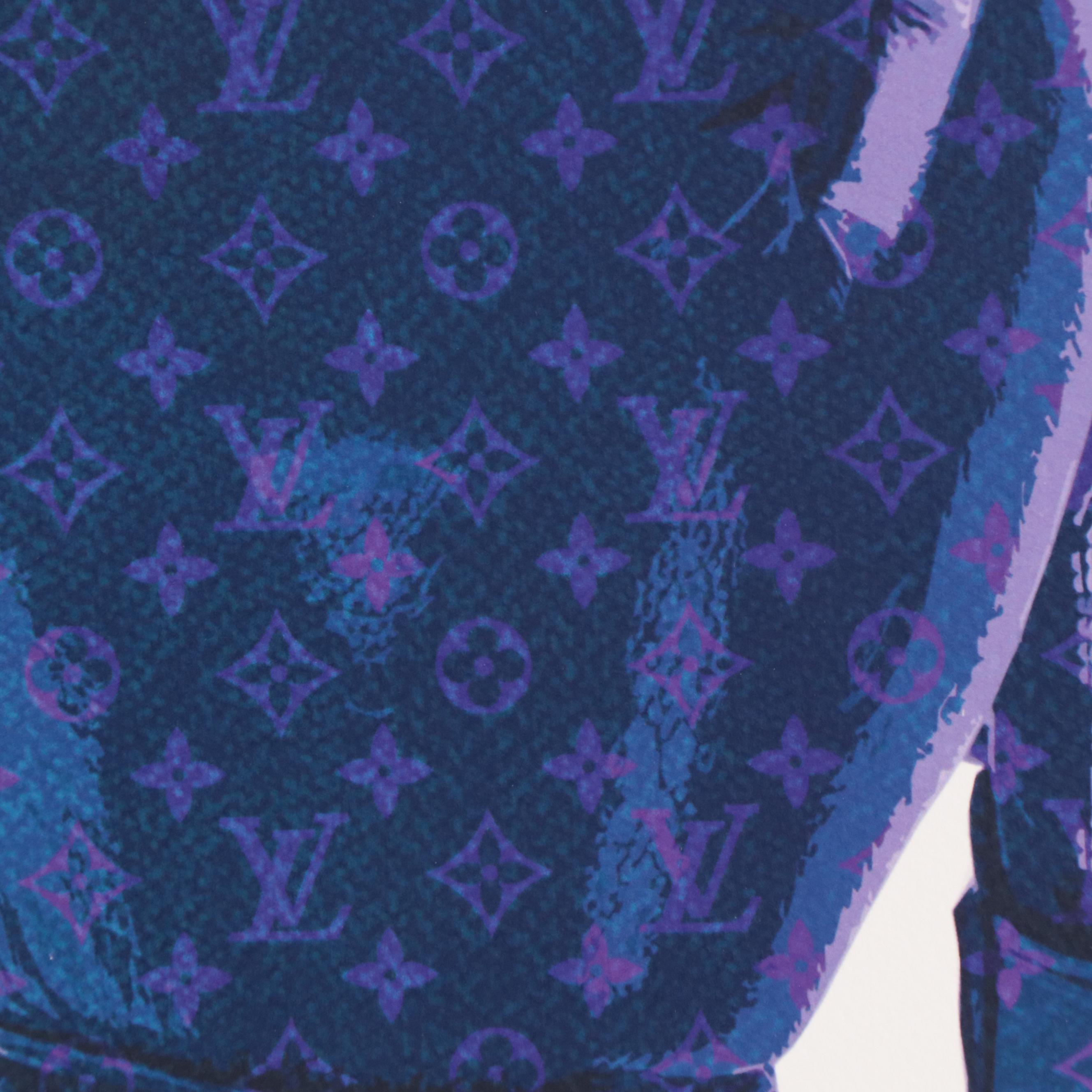 Death NYC Pop Art Graphic Print of Louis Vuitton Boxing Gloves, 2019