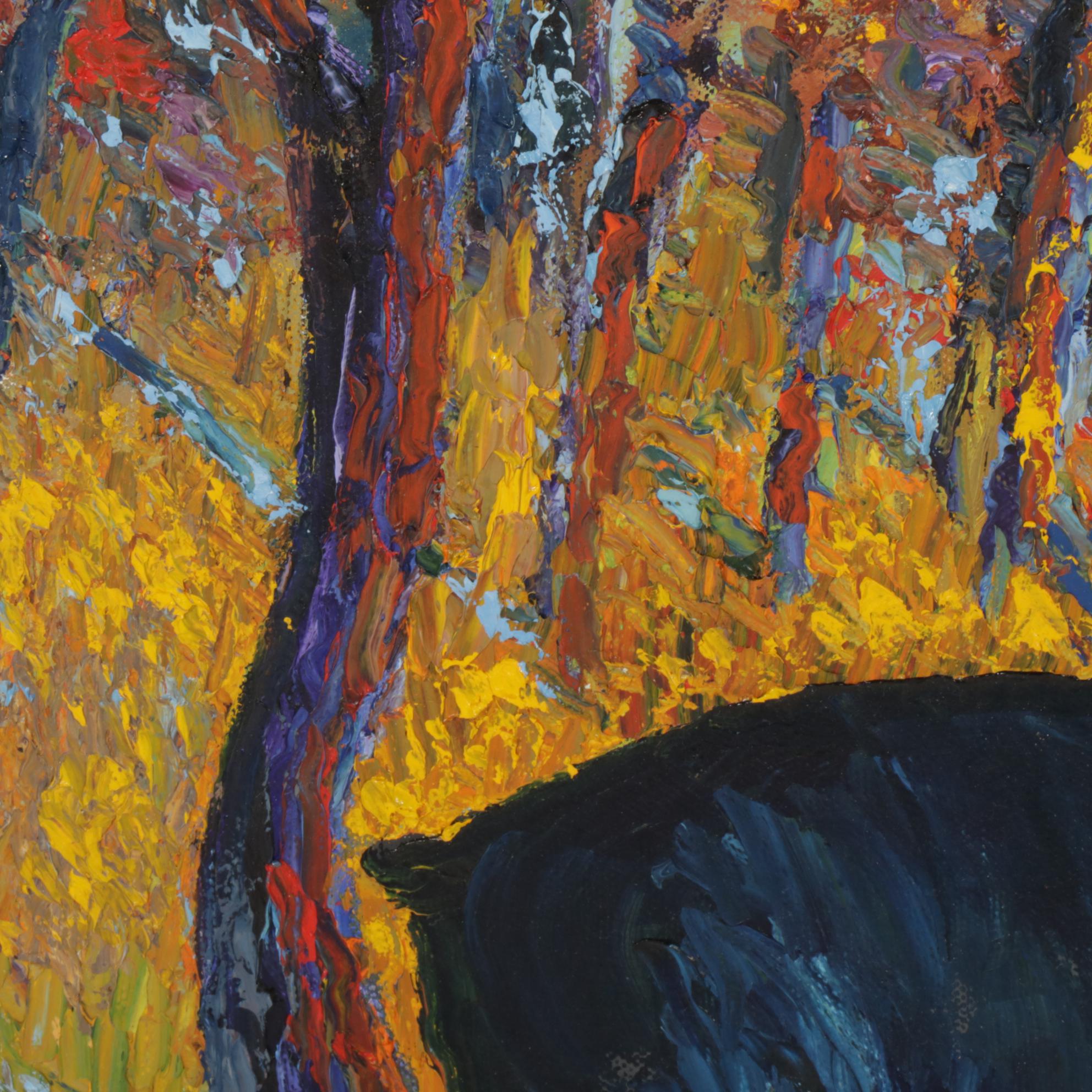 Charles Gelsleichter Oil Paintings Featuring "Bear Cub," Circa 2007