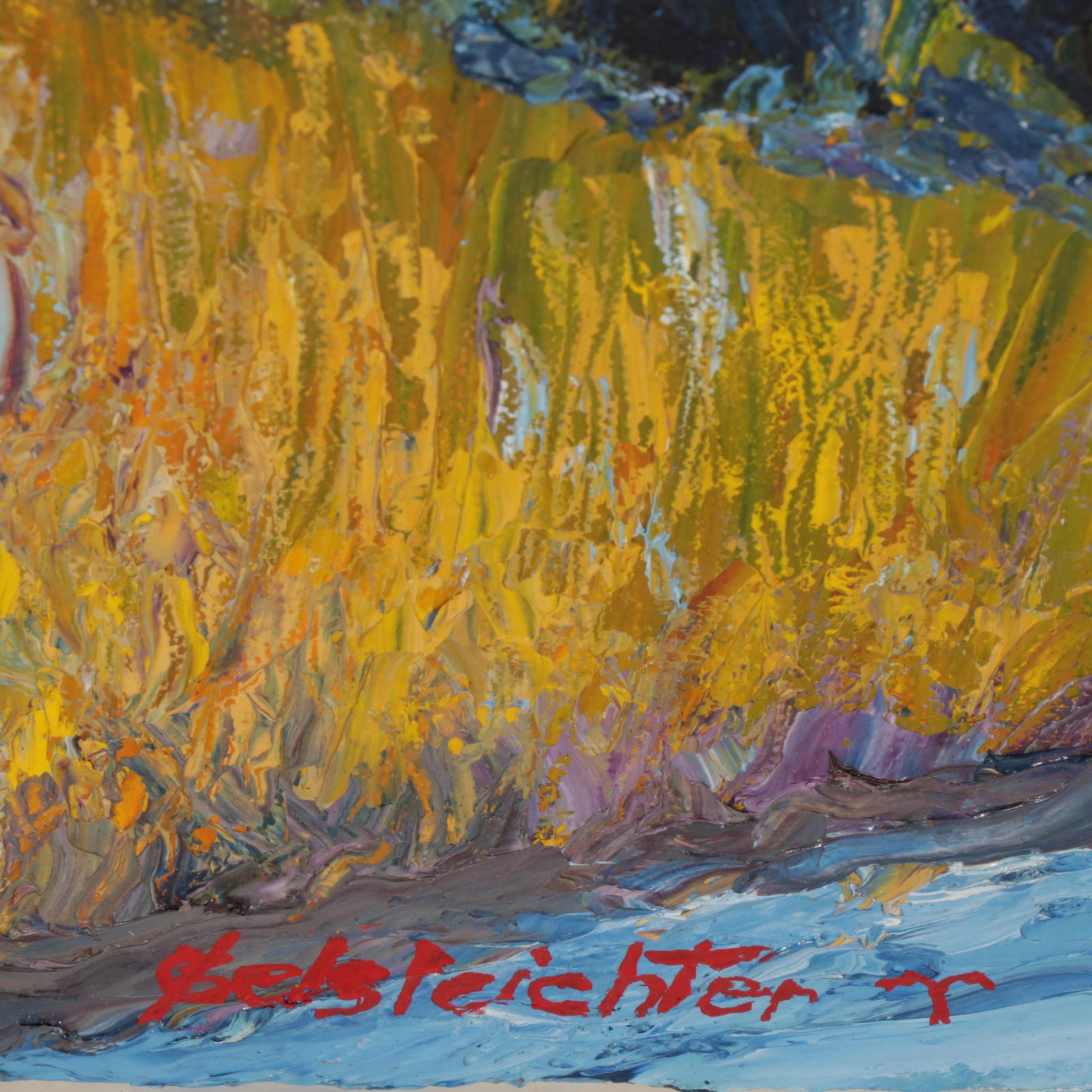 Charles Gelsleichter Oil Paintings Featuring "Bear Cub," Circa 2007