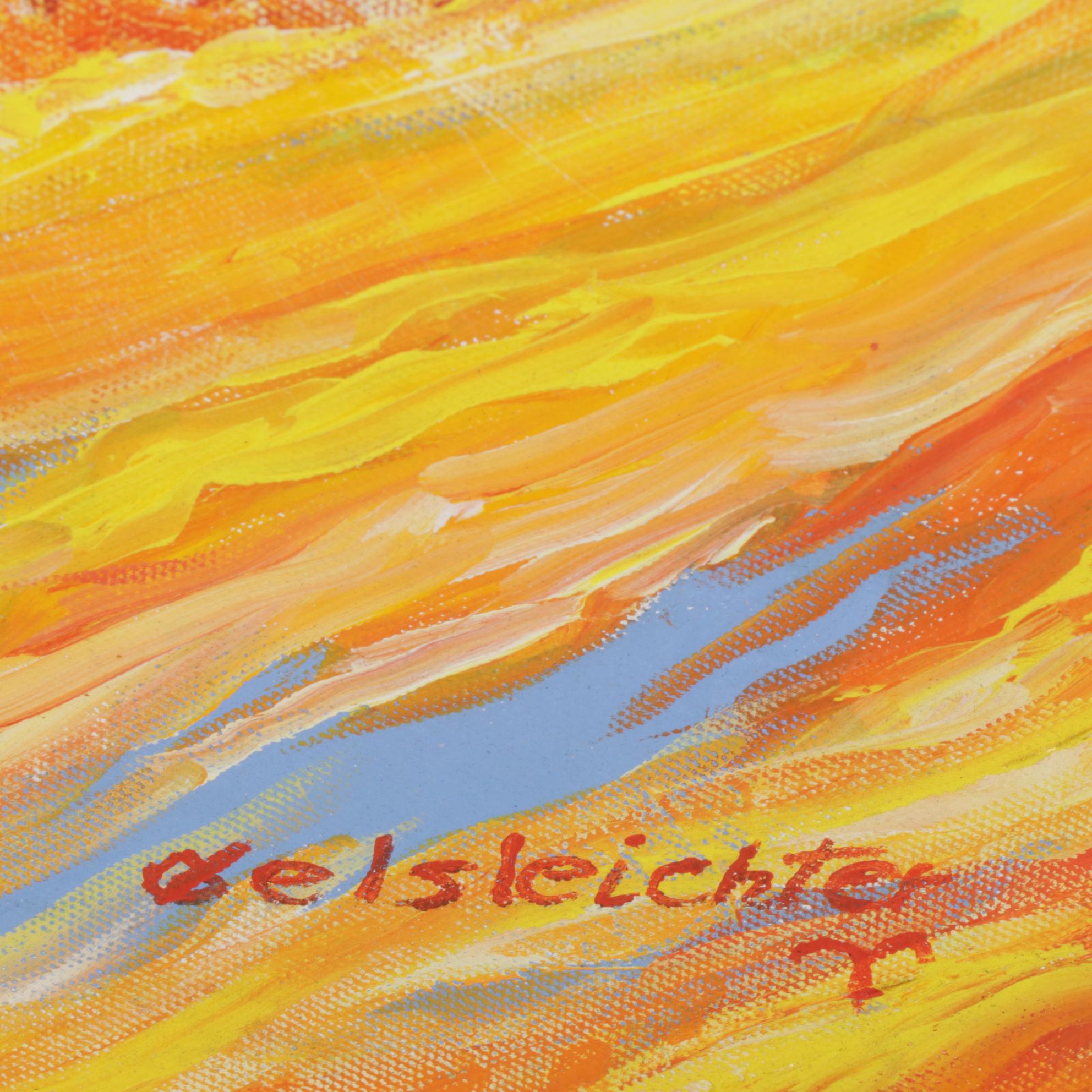 Charles Gelsleichter Oil Paintings Featuring "Bear Cub," Circa 2007