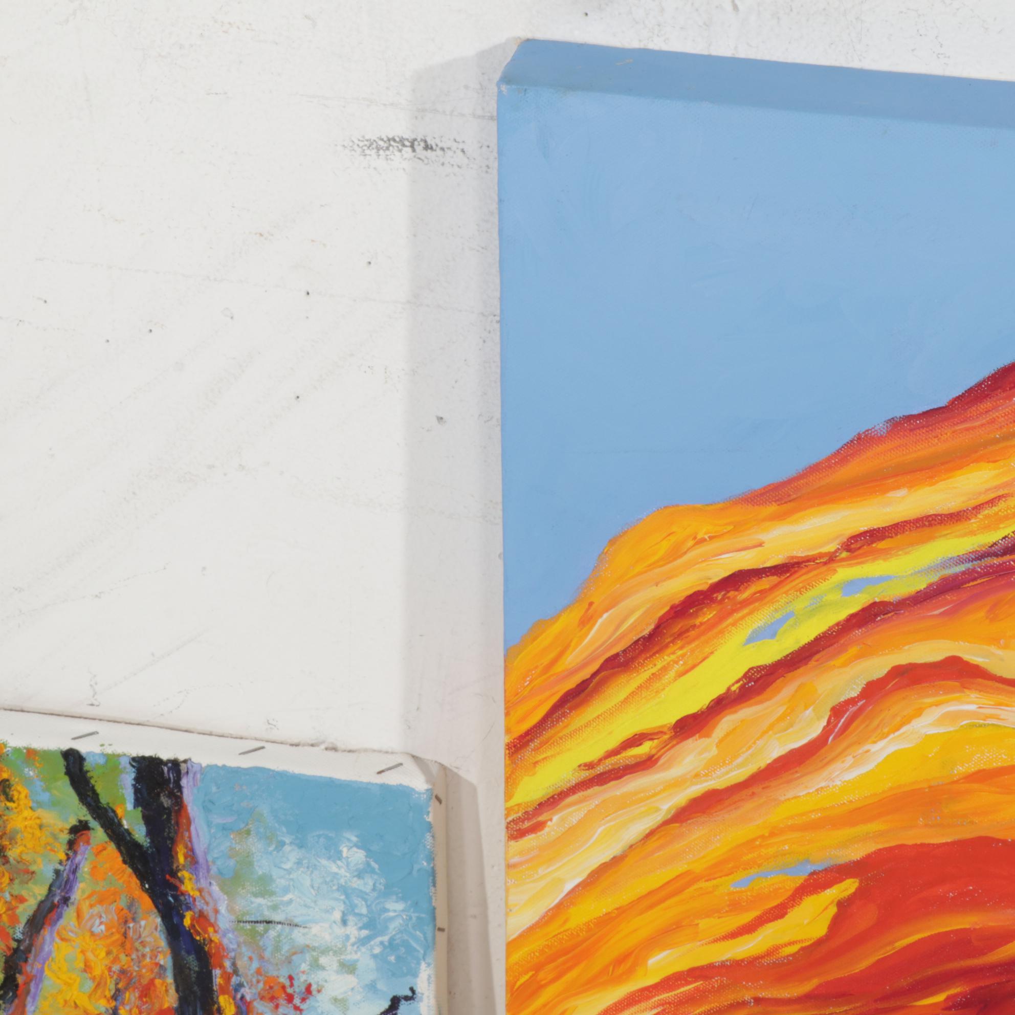 Charles Gelsleichter Oil Paintings Featuring "Bear Cub," Circa 2007