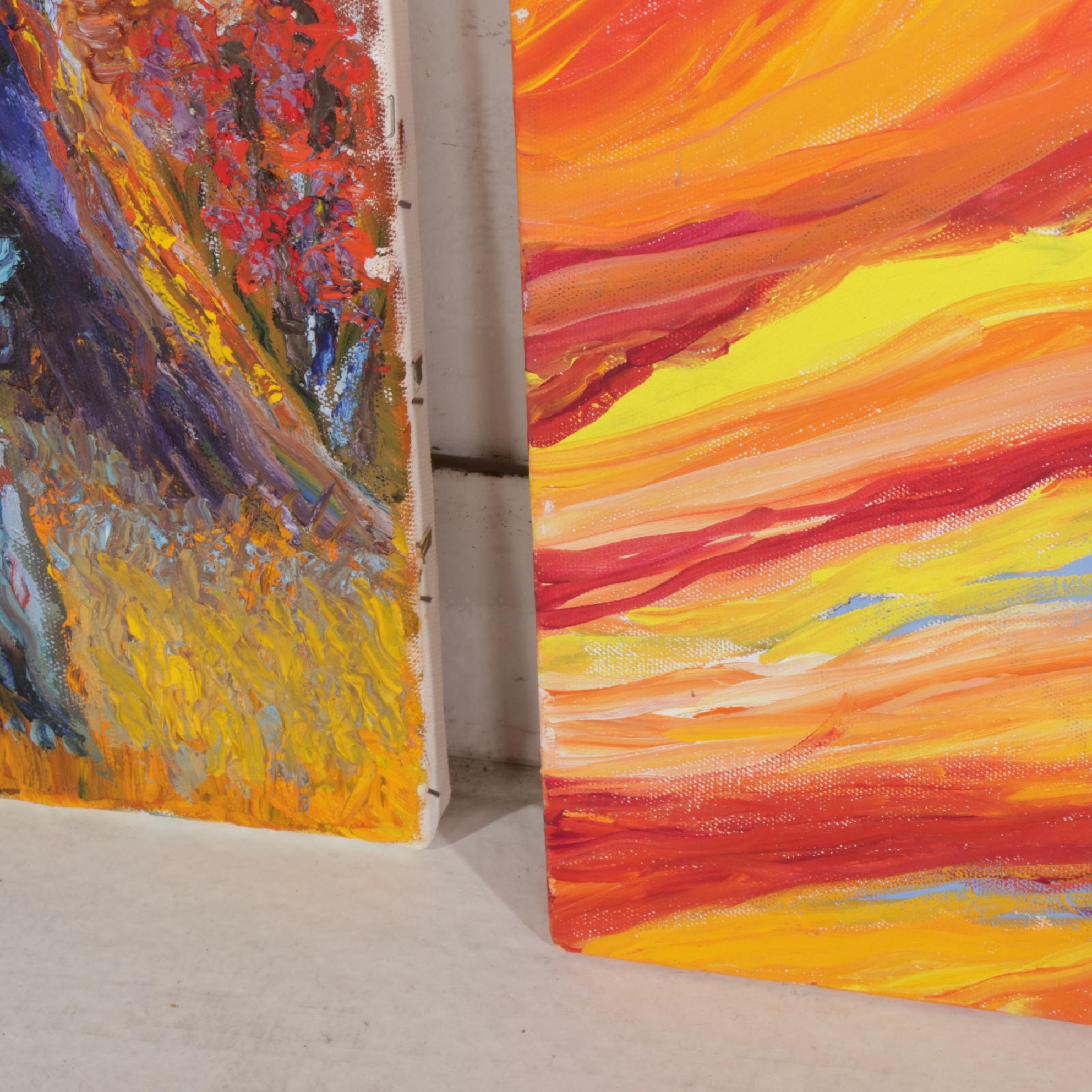 Charles Gelsleichter Oil Paintings Featuring "Bear Cub," Circa 2007