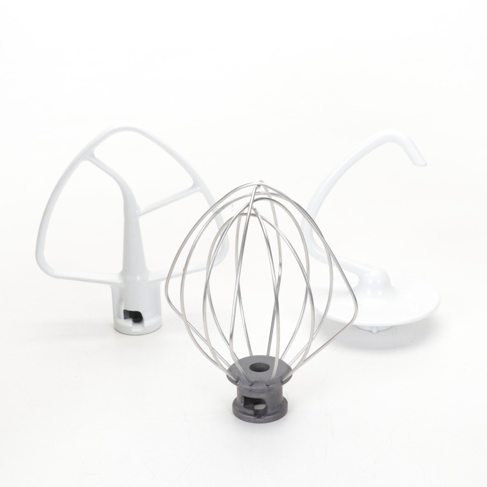 KitchenAid Mixer with Other Waffle Iron and Pyrex Mixing Bowls and Casseroles