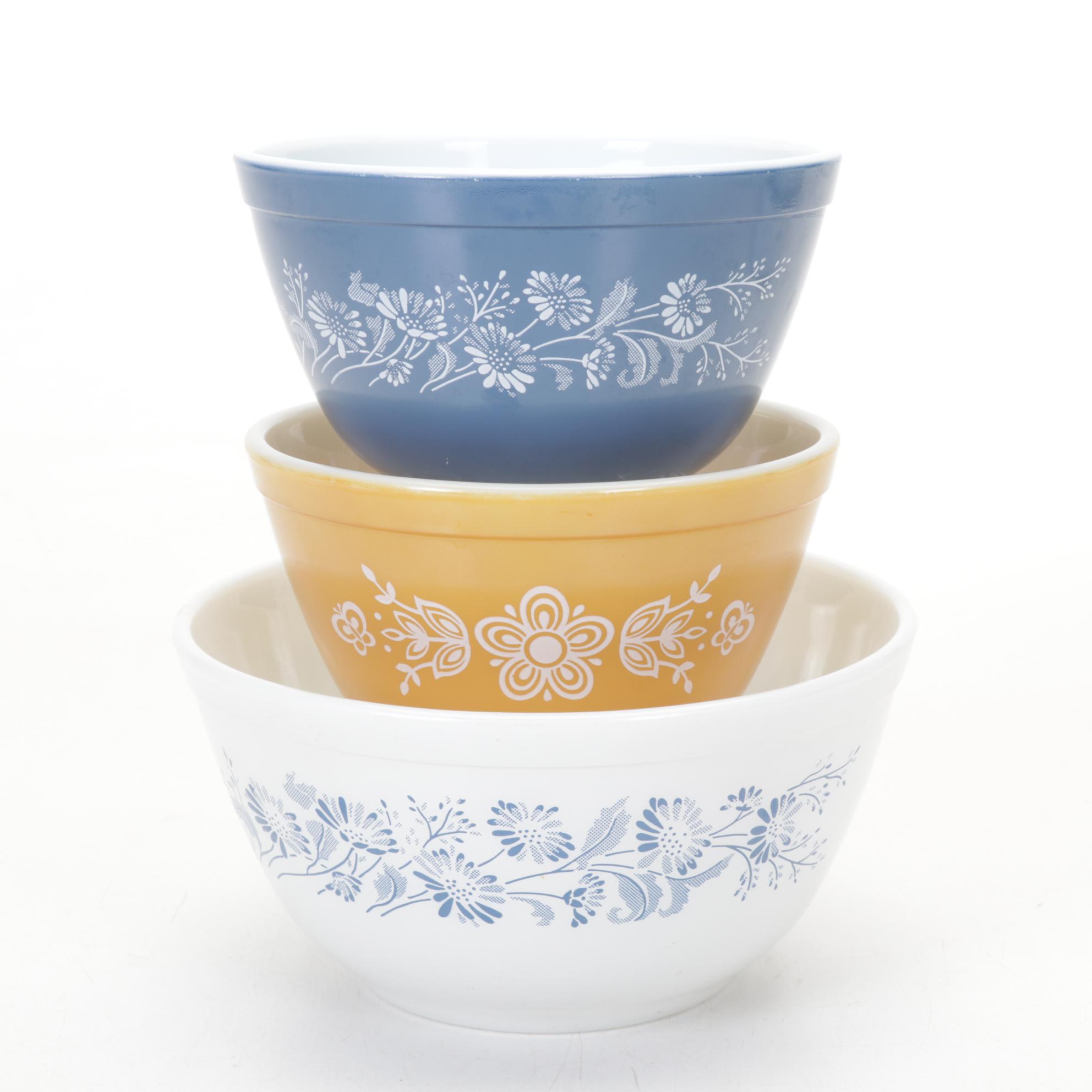 KitchenAid Mixer with Other Waffle Iron and Pyrex Mixing Bowls and Casseroles