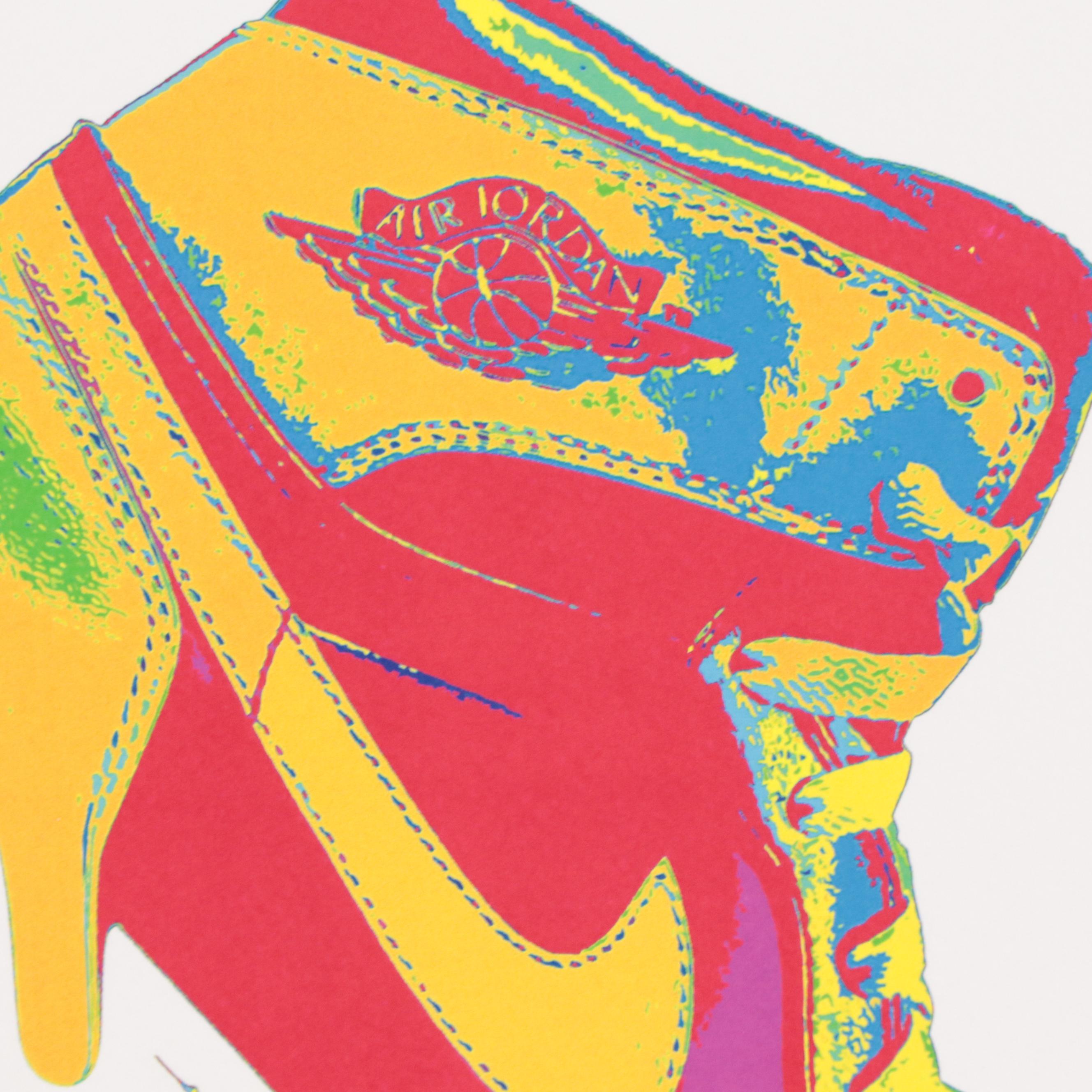 Death NYC Pop Art Graphic Print of Nike, 2020