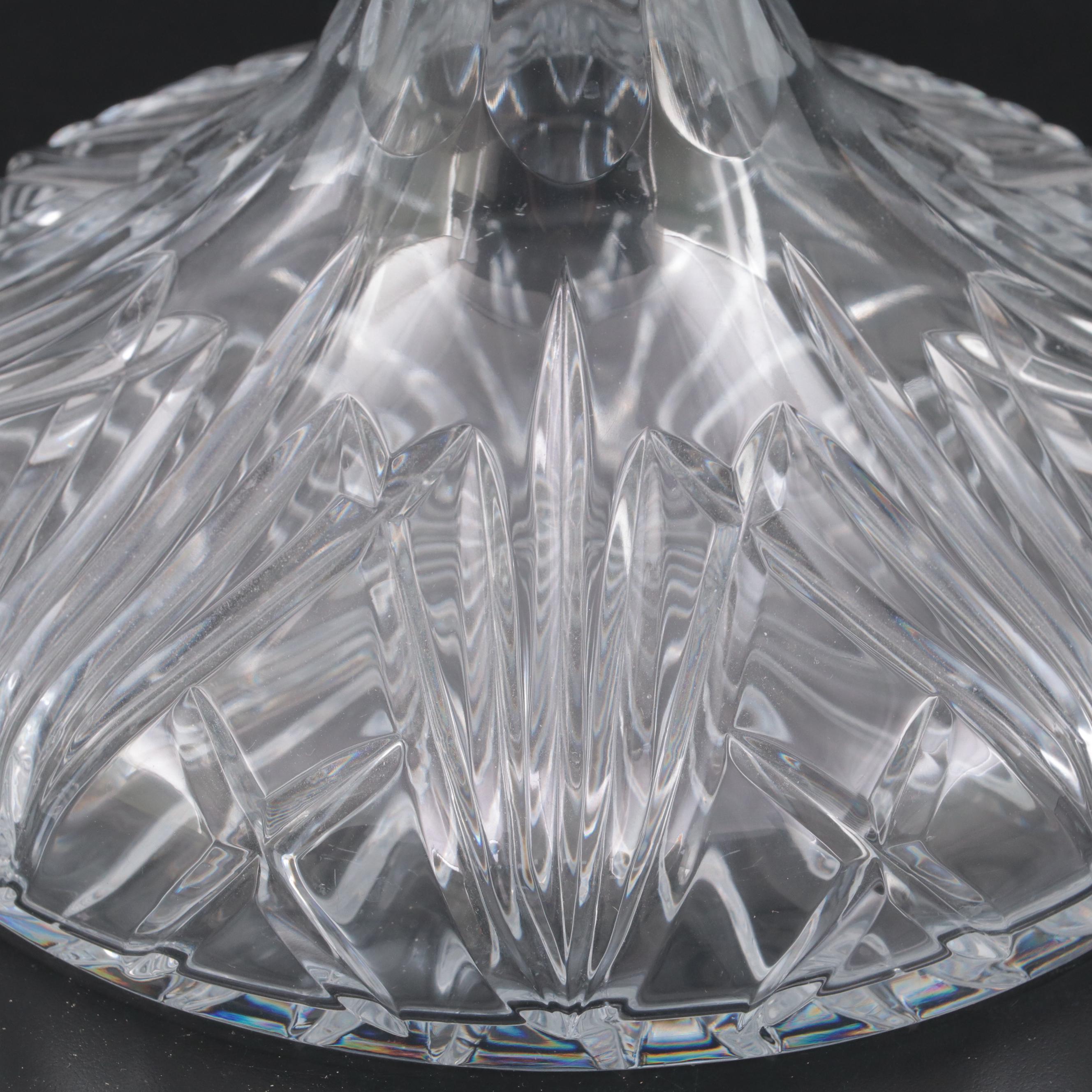 Marquis by Waterford "Brookside" Crystal Ships and Wine Decanters