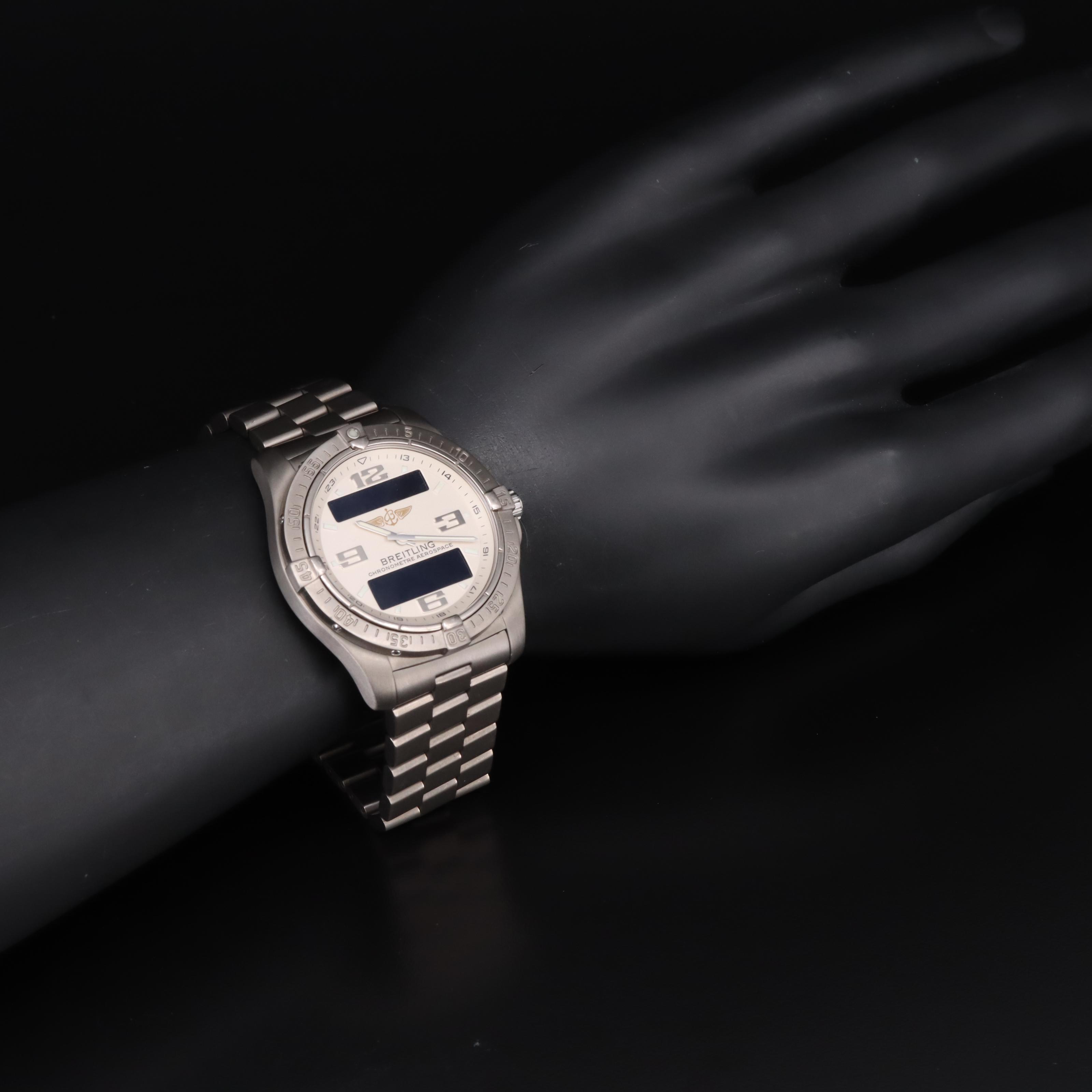 Breitling Aerospace Avantage Titanium Quartz Watch