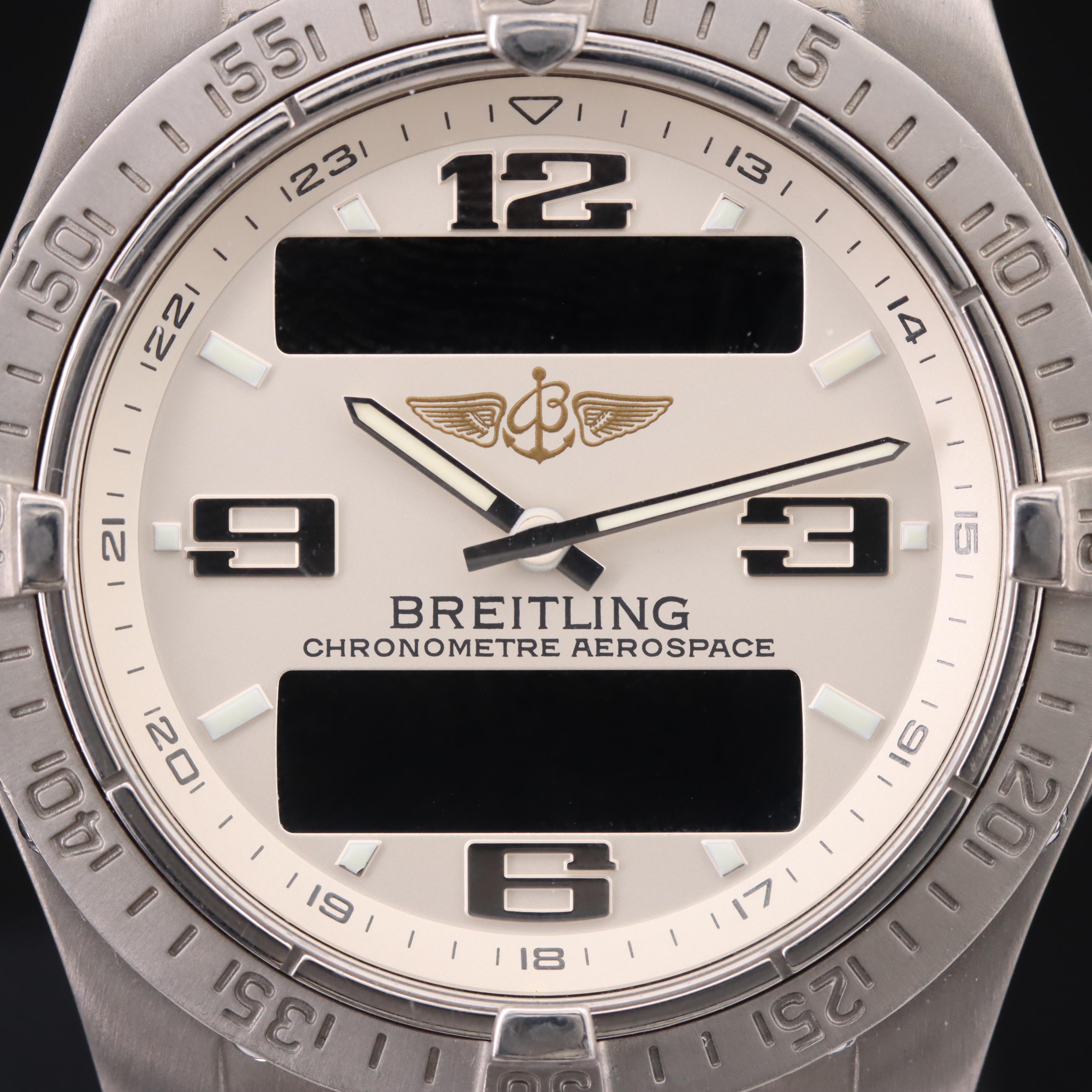 Breitling Aerospace Avantage Titanium Quartz Watch