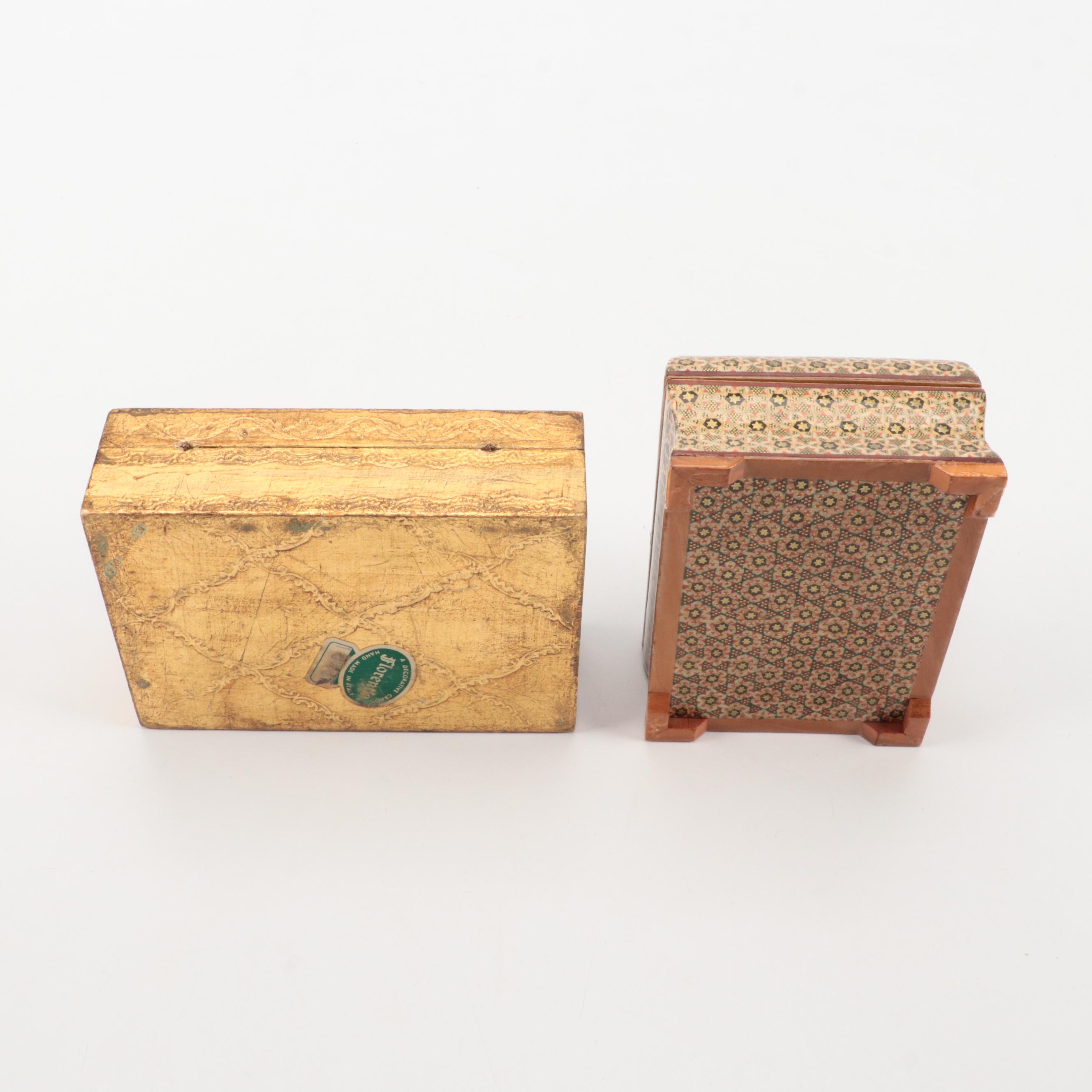 Italian and Indo-Persian Decorative Boxes