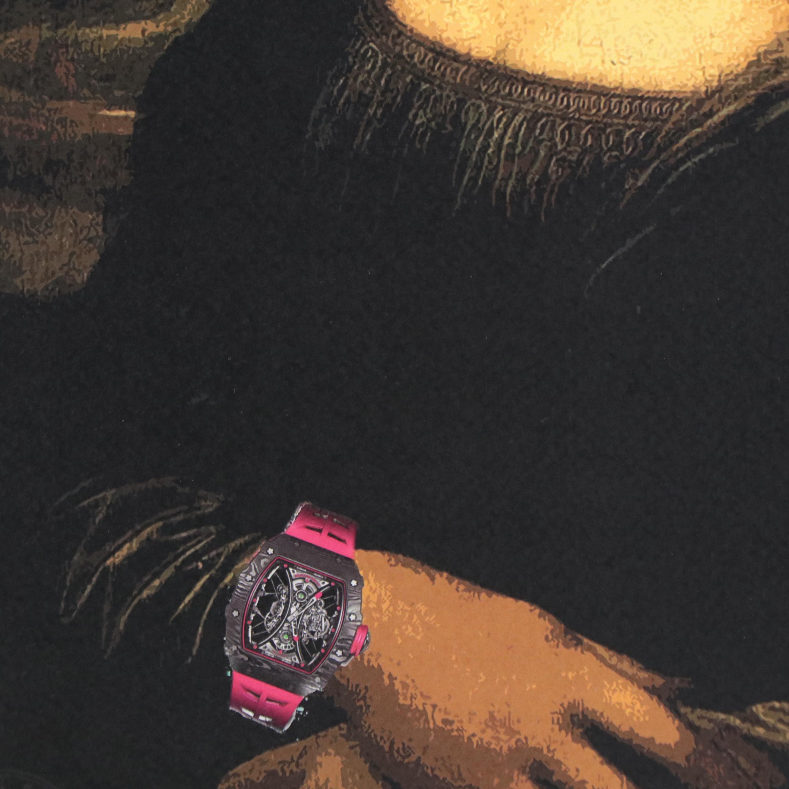 Death NYC Pop Art Graphic Print of Mona Lisa, 2022