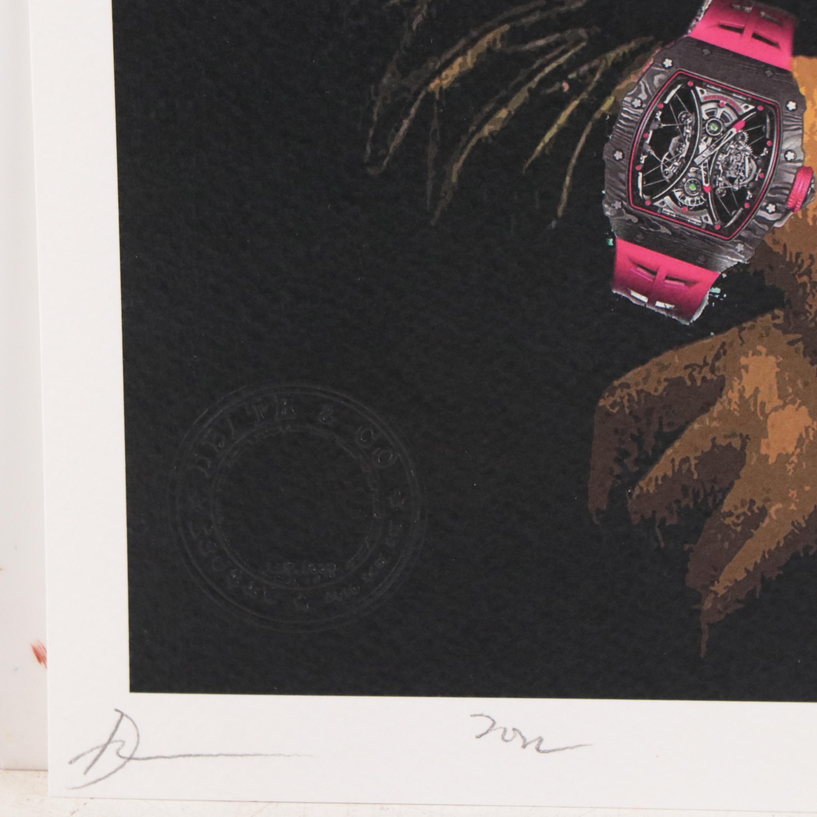 Death NYC Pop Art Graphic Print of Mona Lisa, 2022