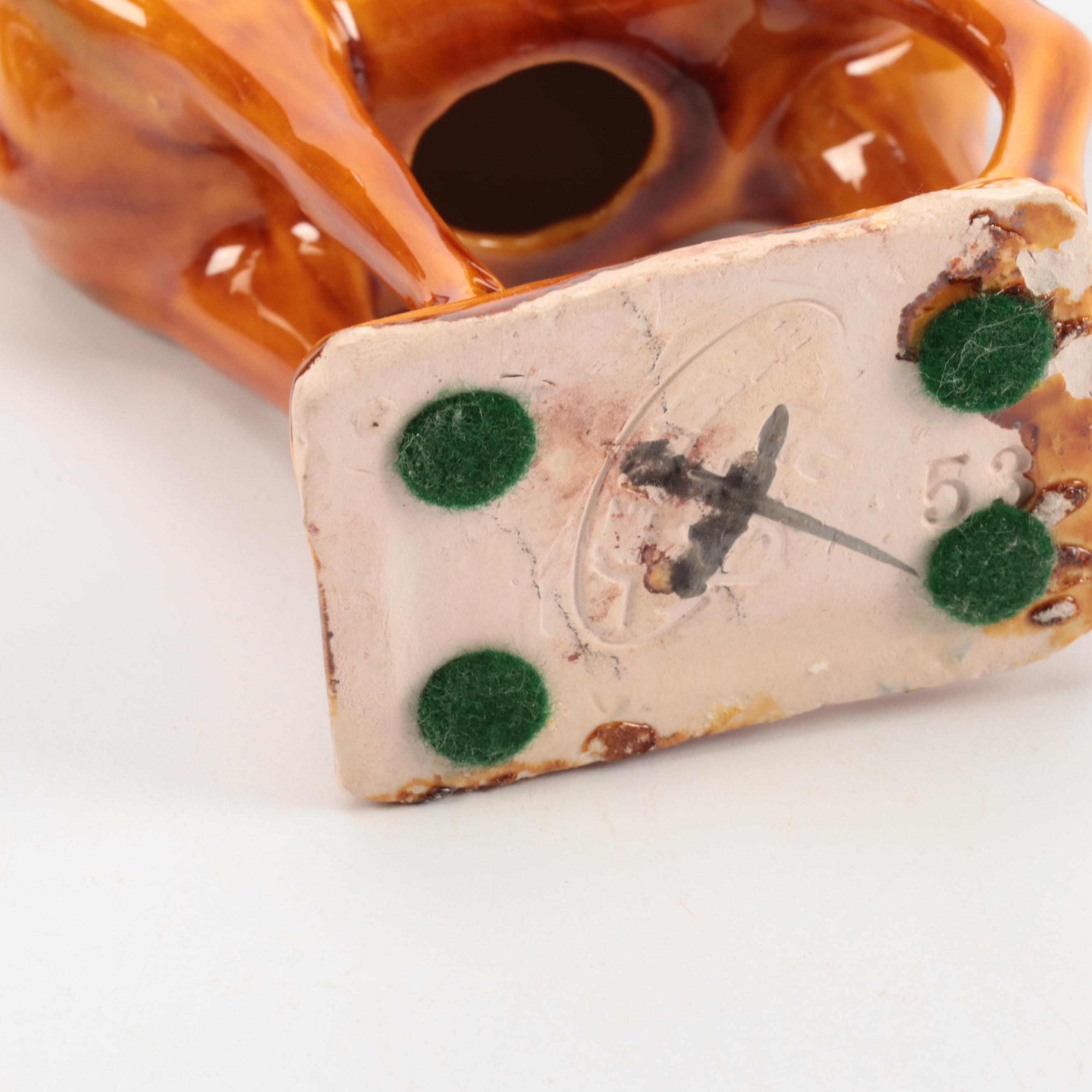 Chinese Tang Style Terracotta Sancai Glazed Horses