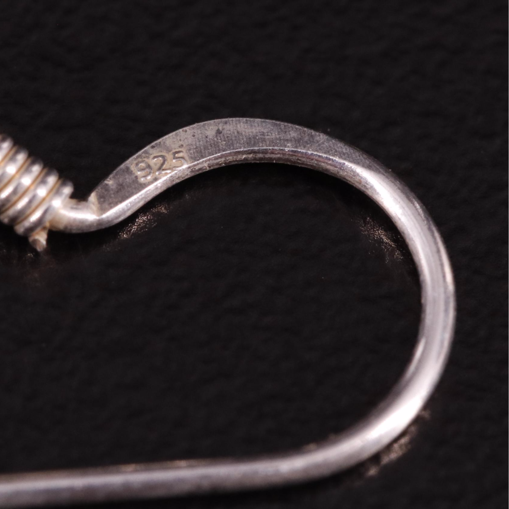 Sterling Amethyst Geometric Drop Earrings