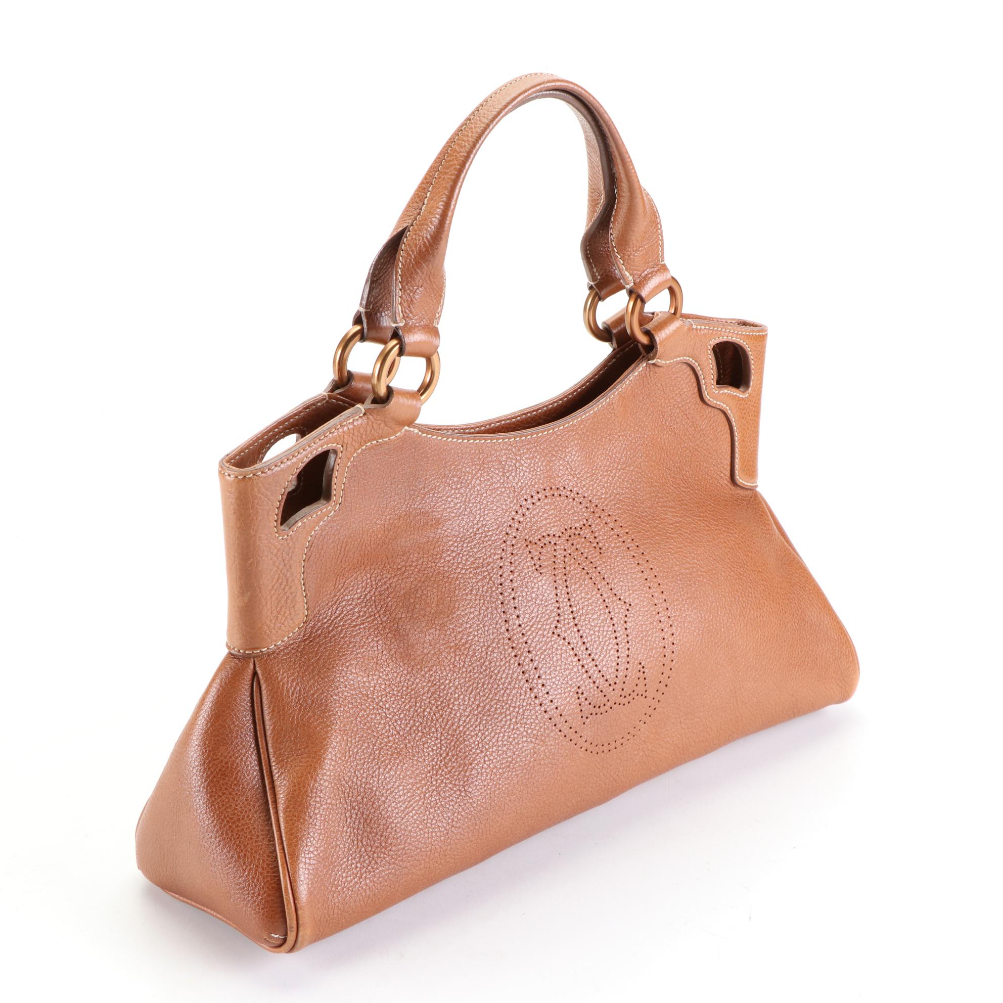 Cartier Marcello Leather Handbag