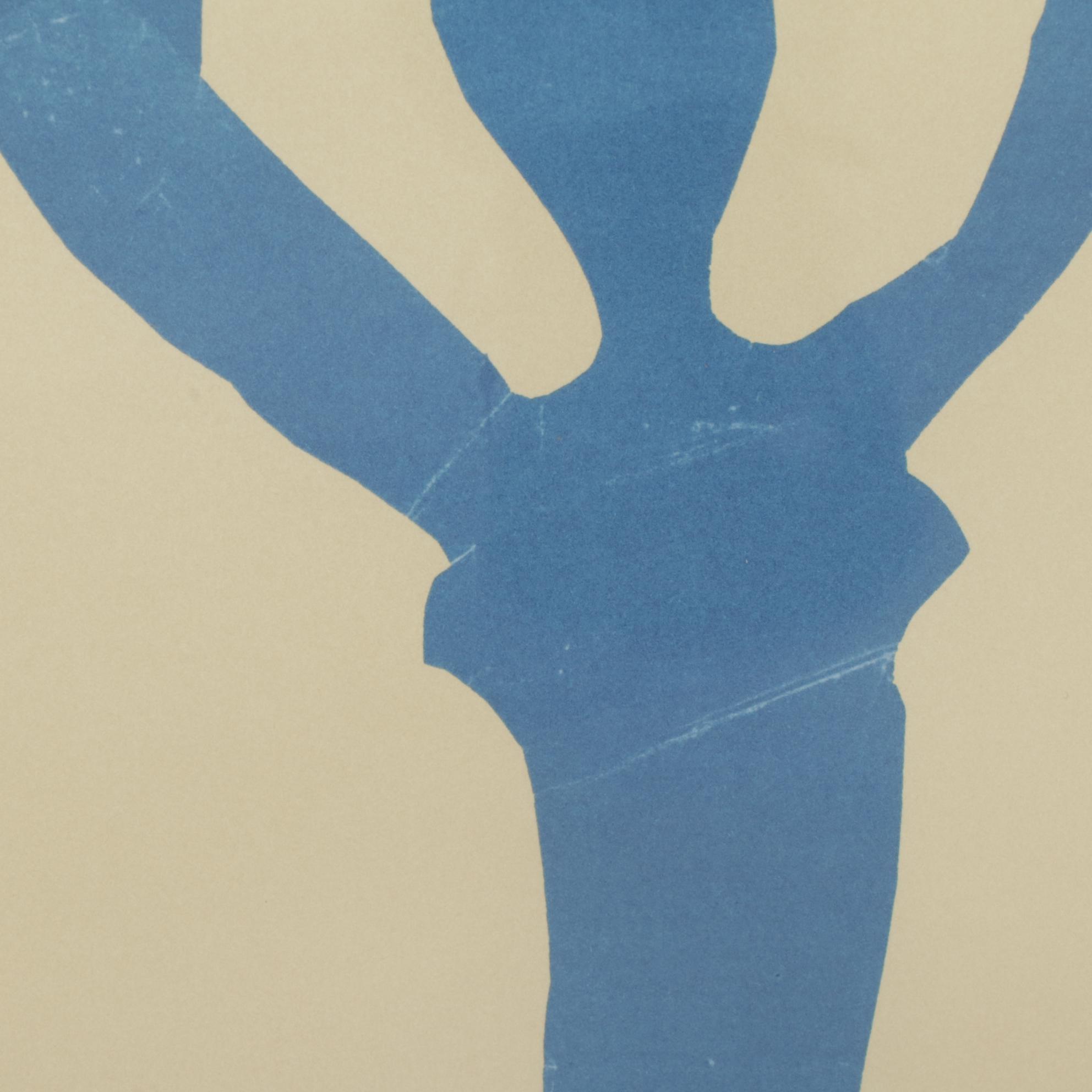 Color Lithograph After Henri Matisse "Woman With Amphora and Pomegranates"