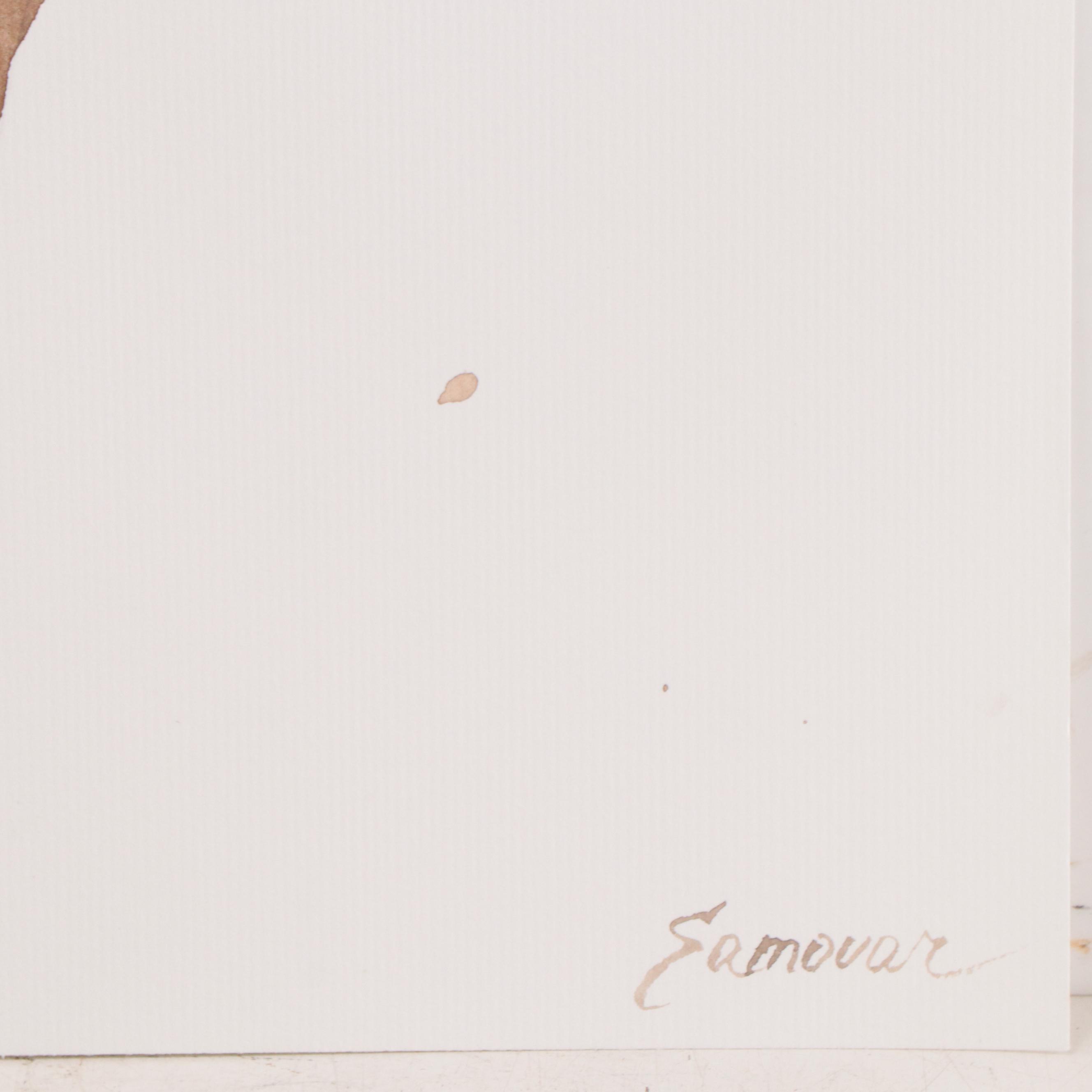 Watercolor Painting of Nude, 2022