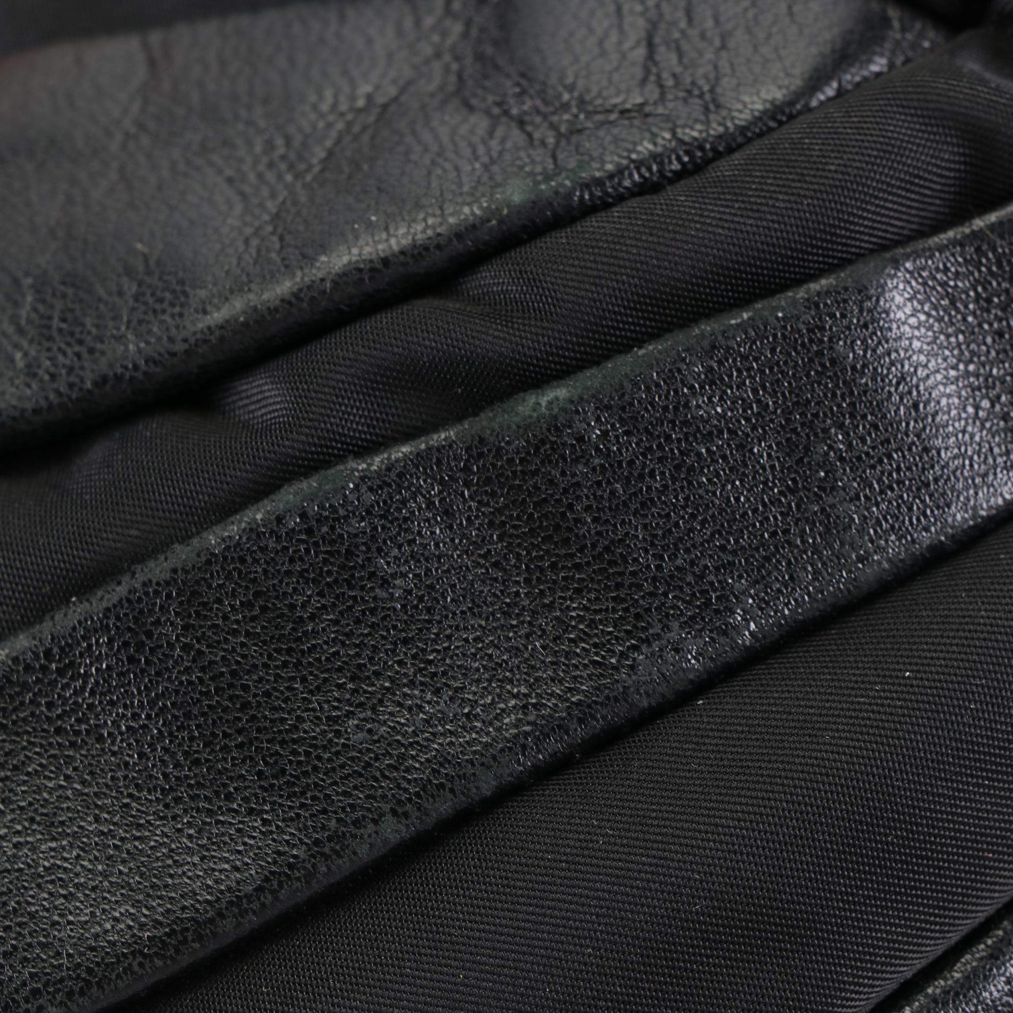 Prada Leather and Nylon Handbag