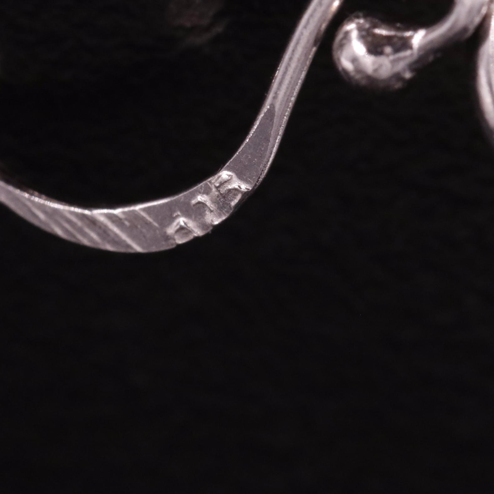 Sterling Citrine Drop Earrings