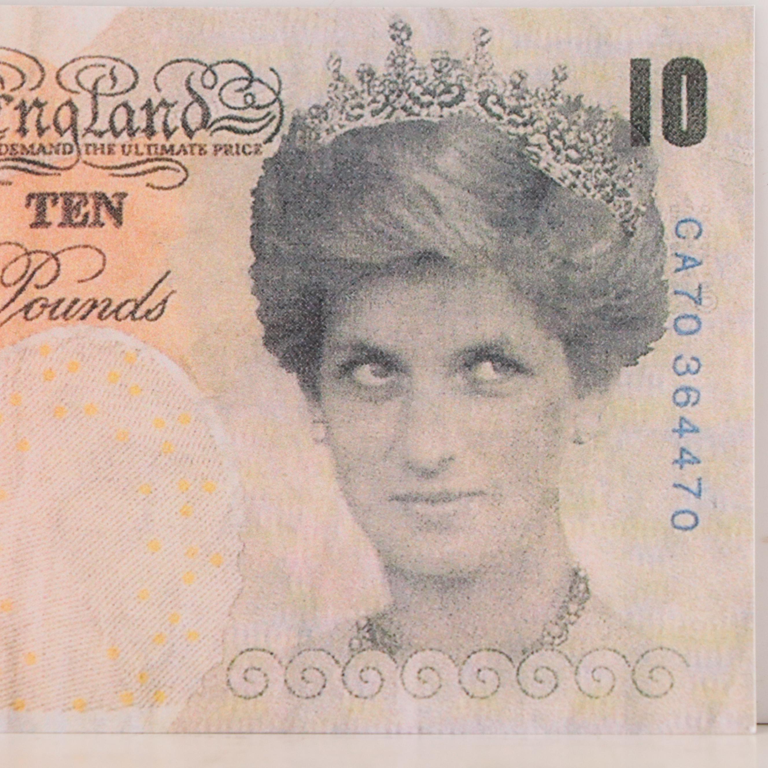 Giclée After Banksy "Di-Faced Tenner," 21st Century