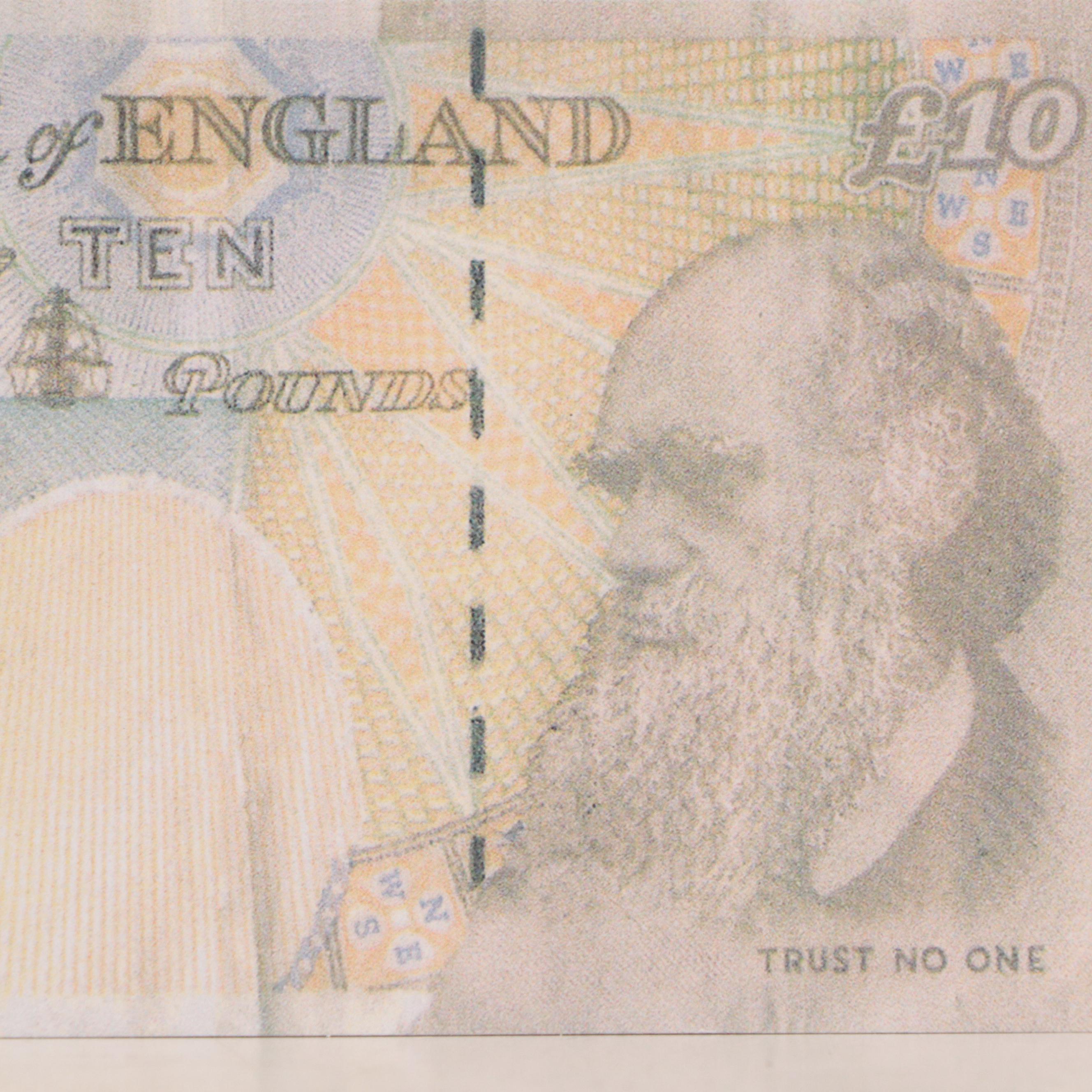 Giclée After Banksy "Di-Faced Tenner," 21st Century