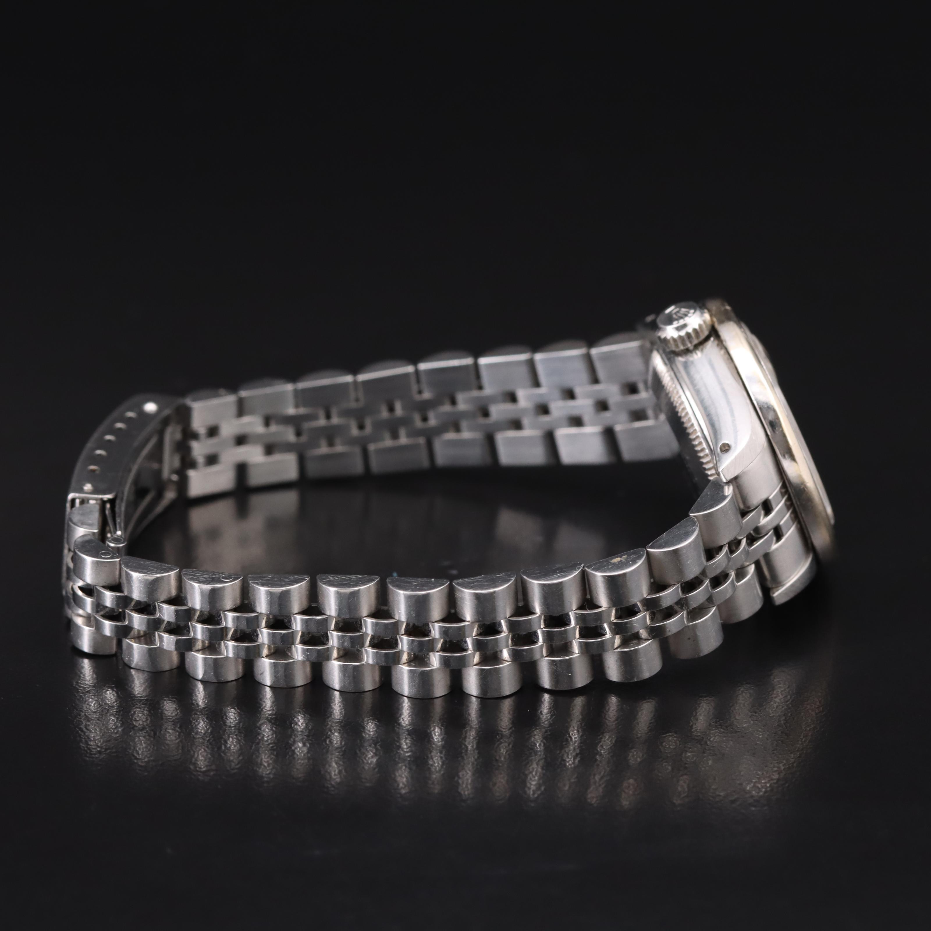 1983 Rolex Custom Diamond Dial and Bezel Datejust Watch