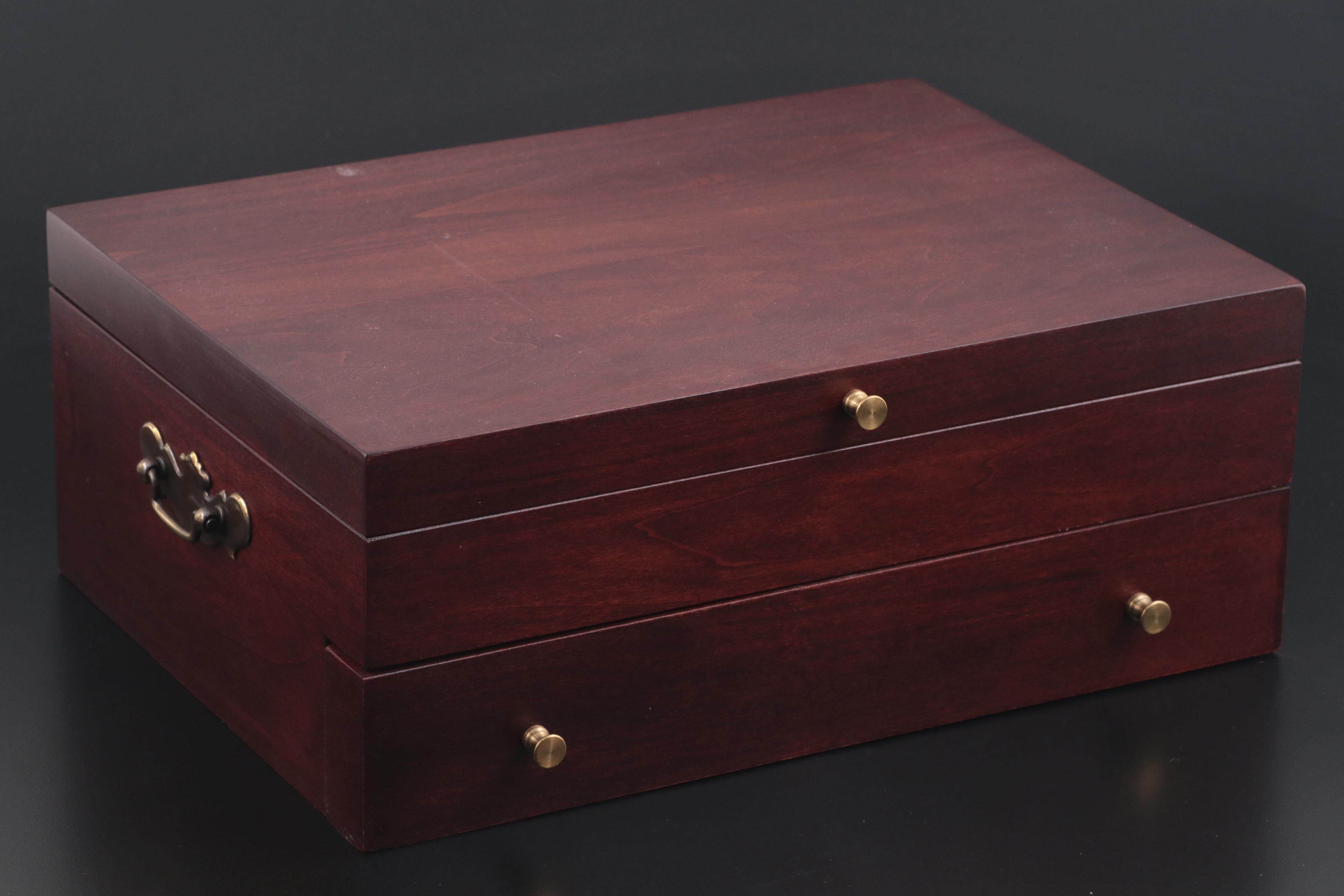 Oneida "King James" Silver Plate Flatware and Serving Utensils