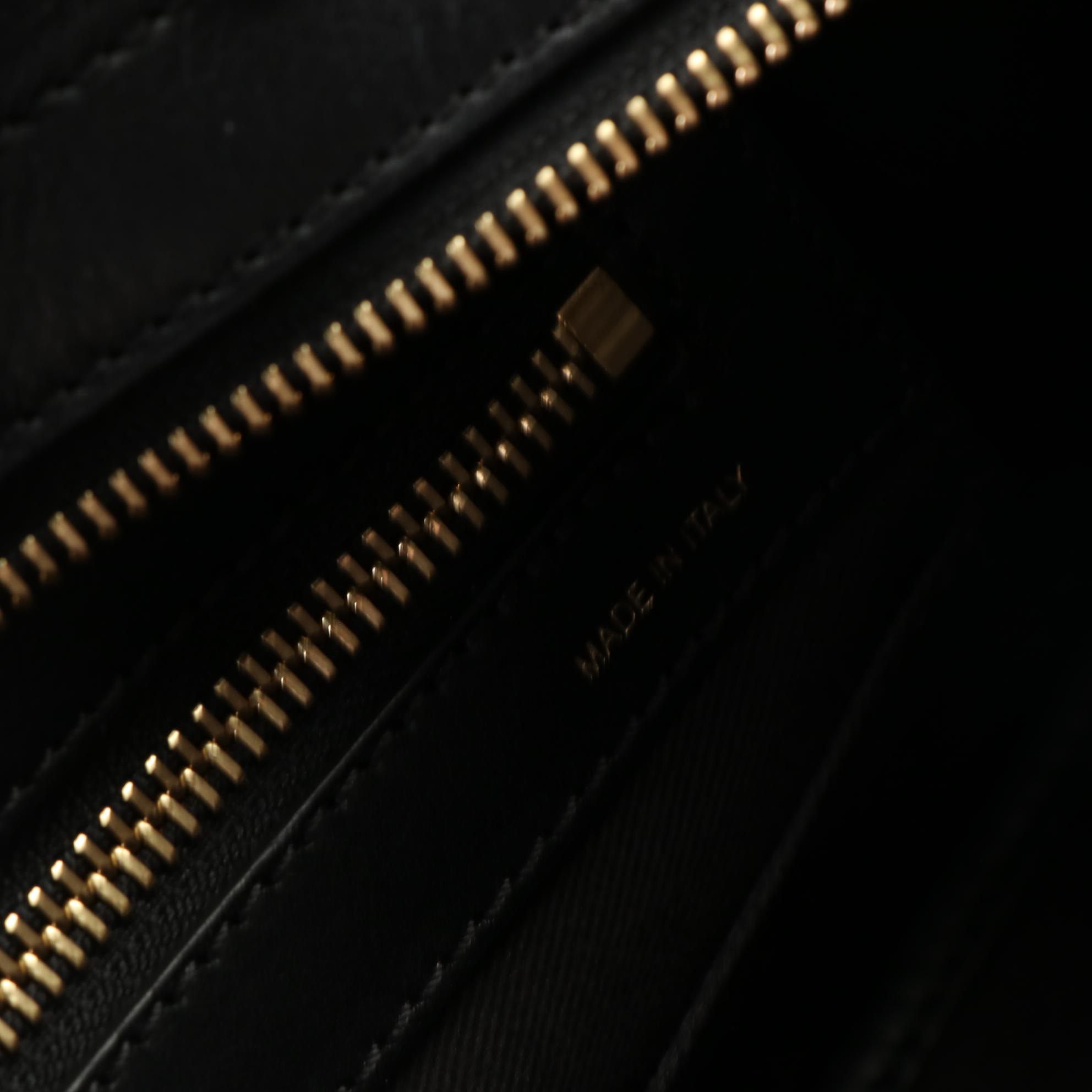 Chloé Alice Convertible Handbag in Bicolor Goatskin-Calfskin Leather with Strap