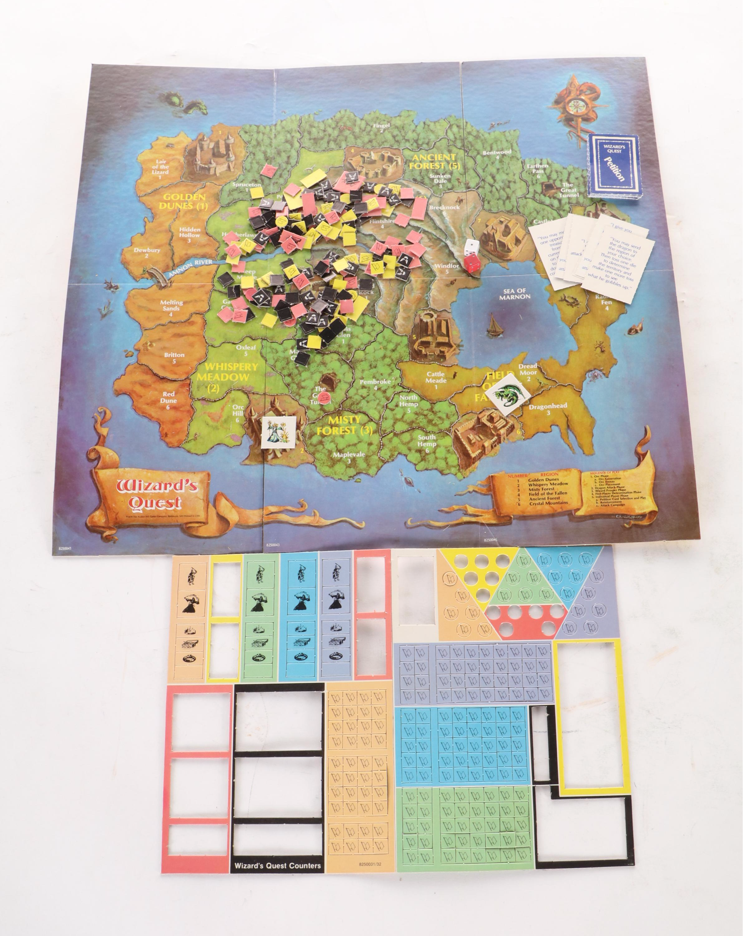 Historical and Science Fiction Bookcase Games, Late 20th Century