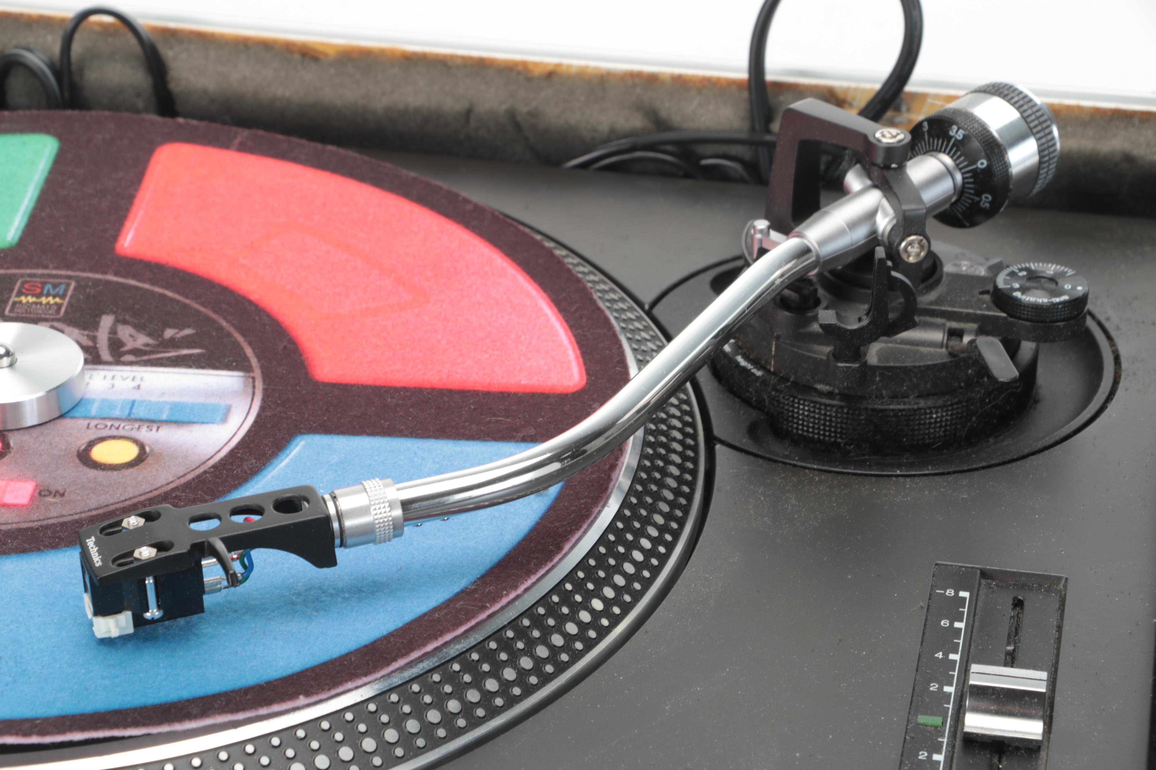 Japanese Technics Turntables With Odyssey Cases, American DJ Pro-Scratch 1, More