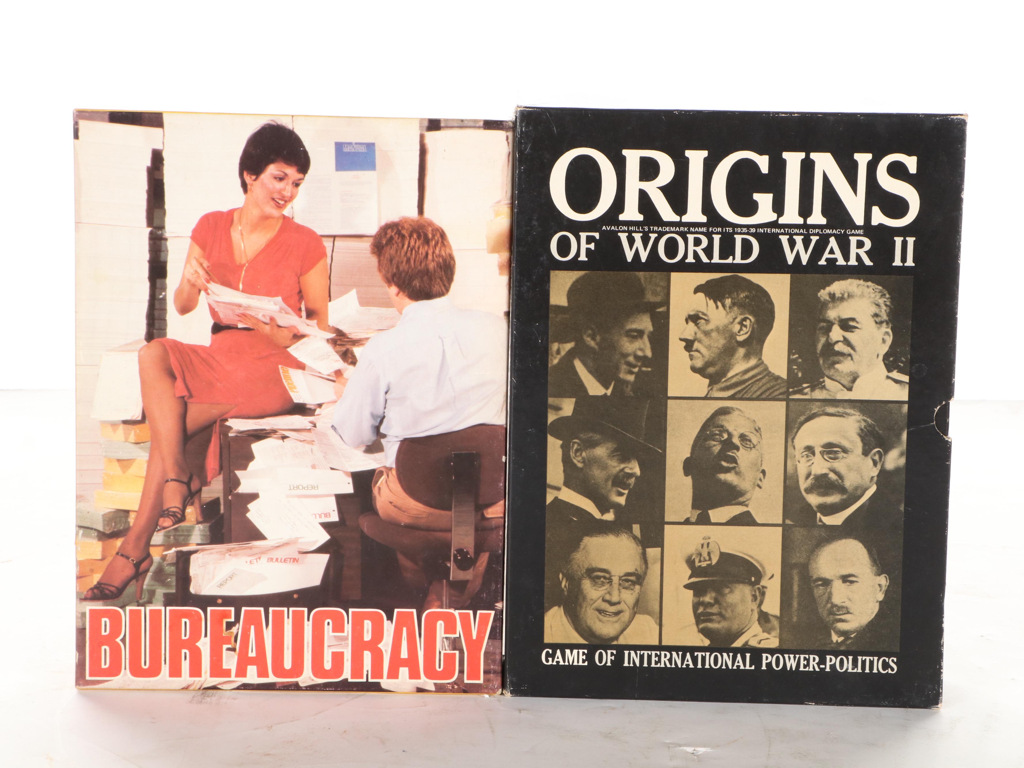 Historical and Science Fiction Bookcase Games, Late 20th Century