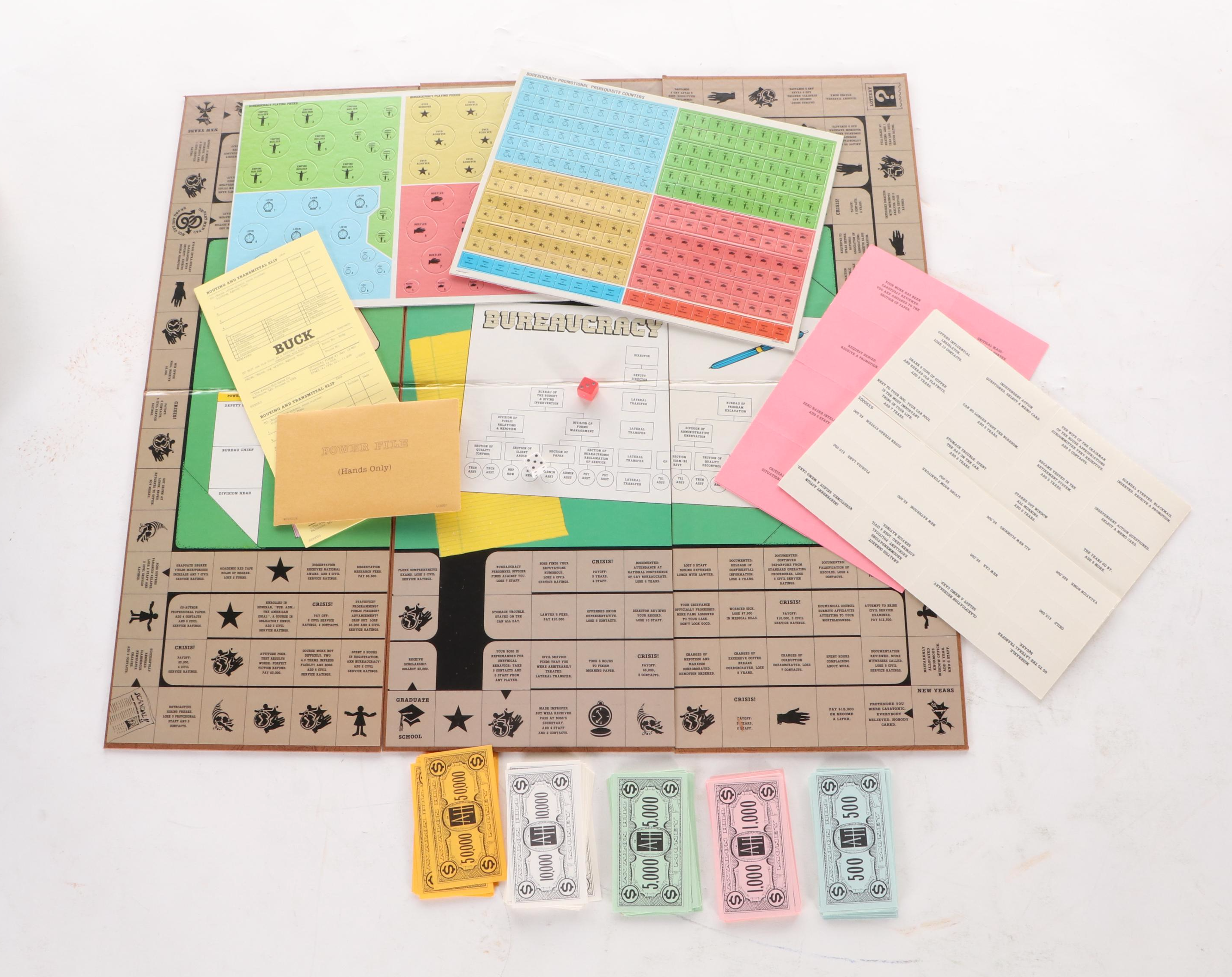 Historical and Science Fiction Bookcase Games, Late 20th Century