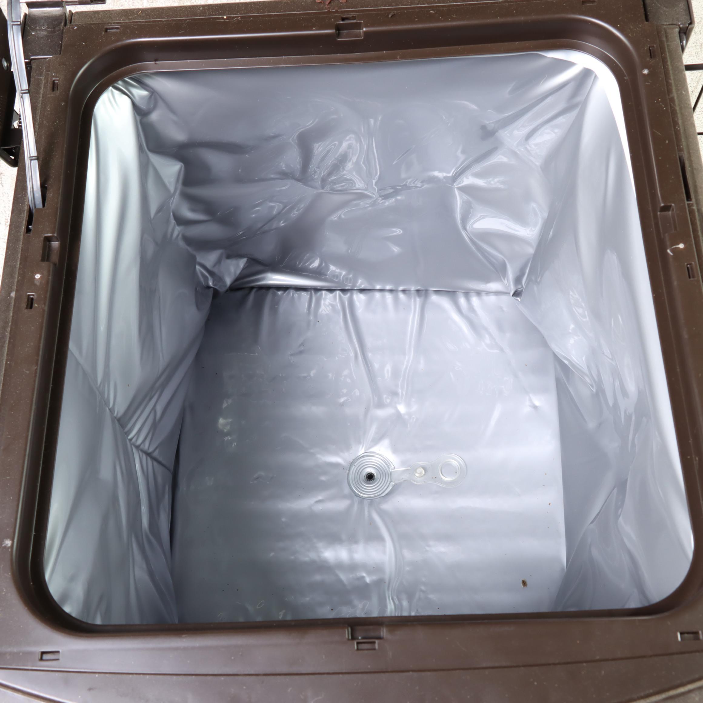 Two Suncast Resin Wicker Patio Storage Seats Plus Deck Cooler