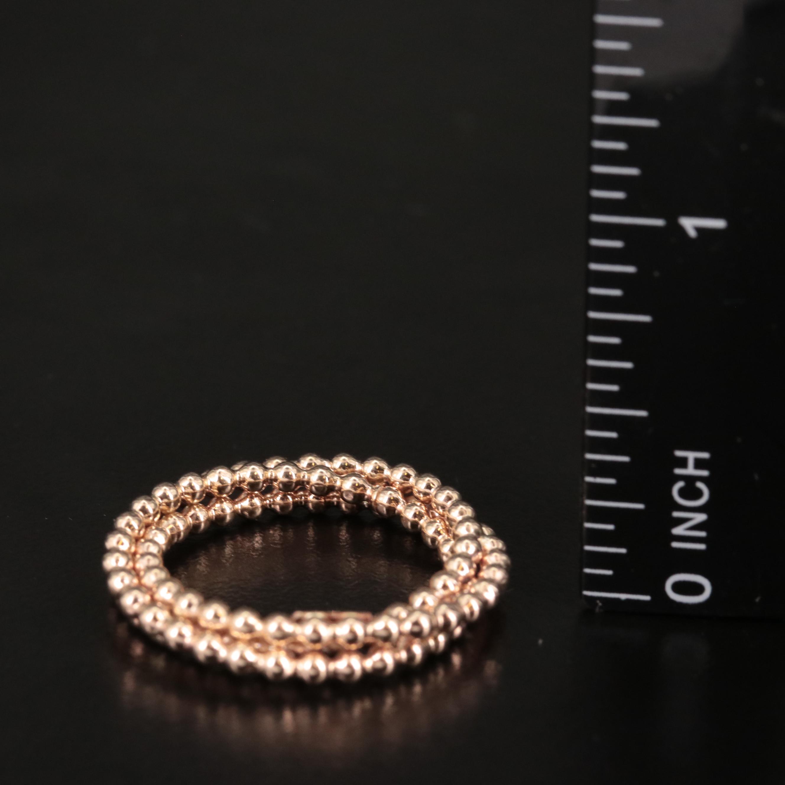 10K Triple Band Ring