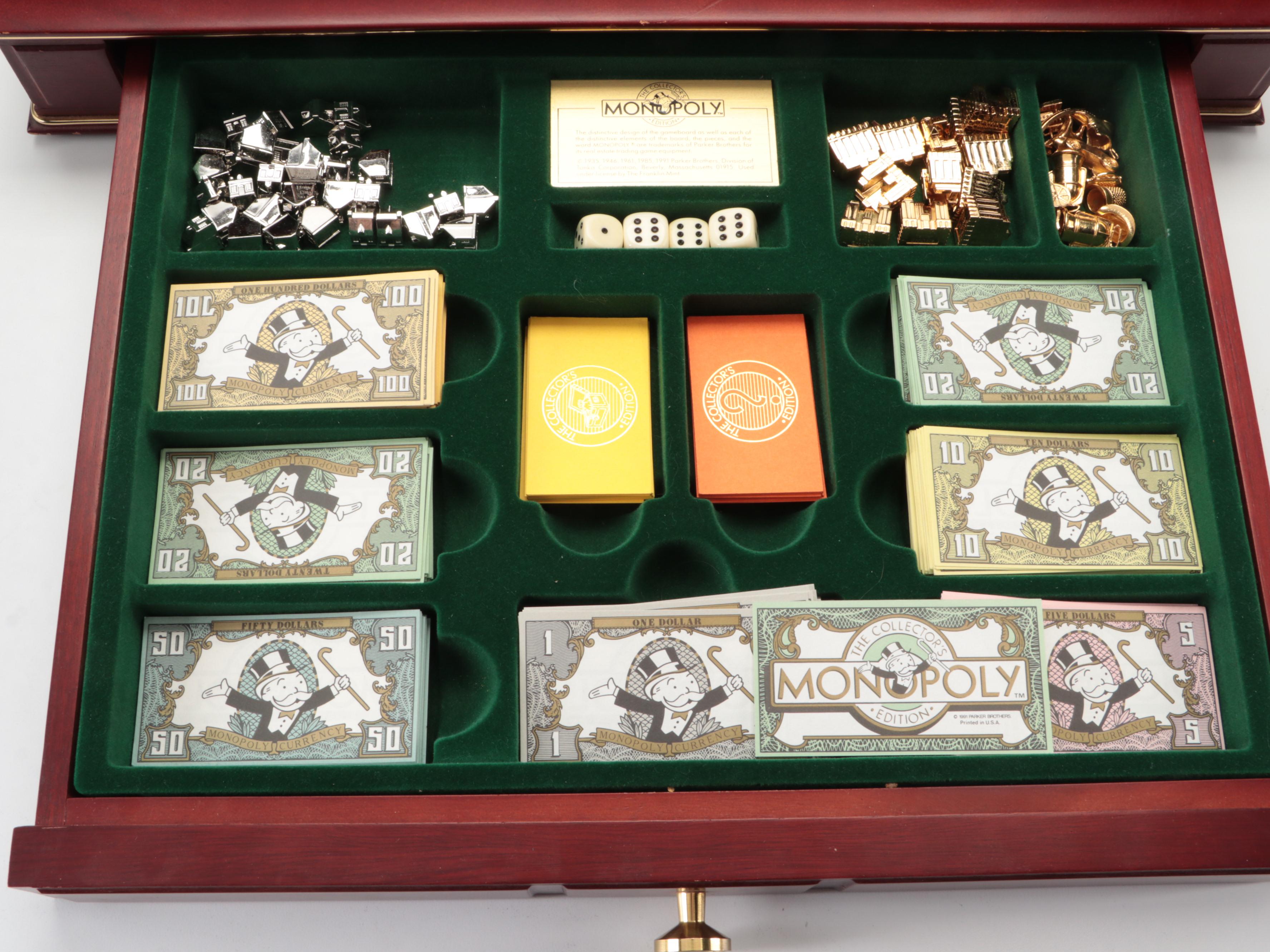 Monopoly The Collectors Edition Board Game