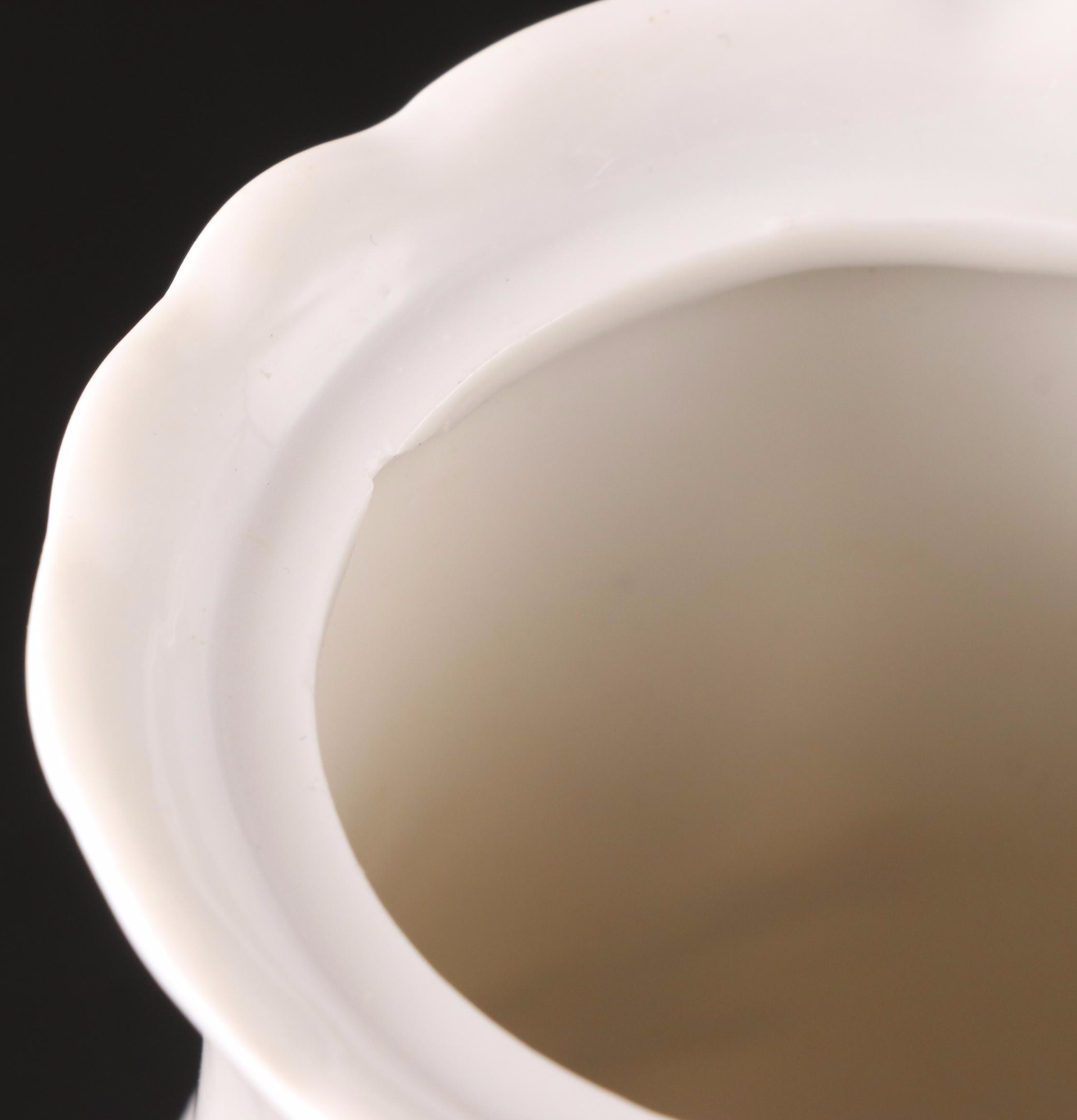 Royal Dover Teacups and Saucers with Other Floral Pattern Porcelain Tableware